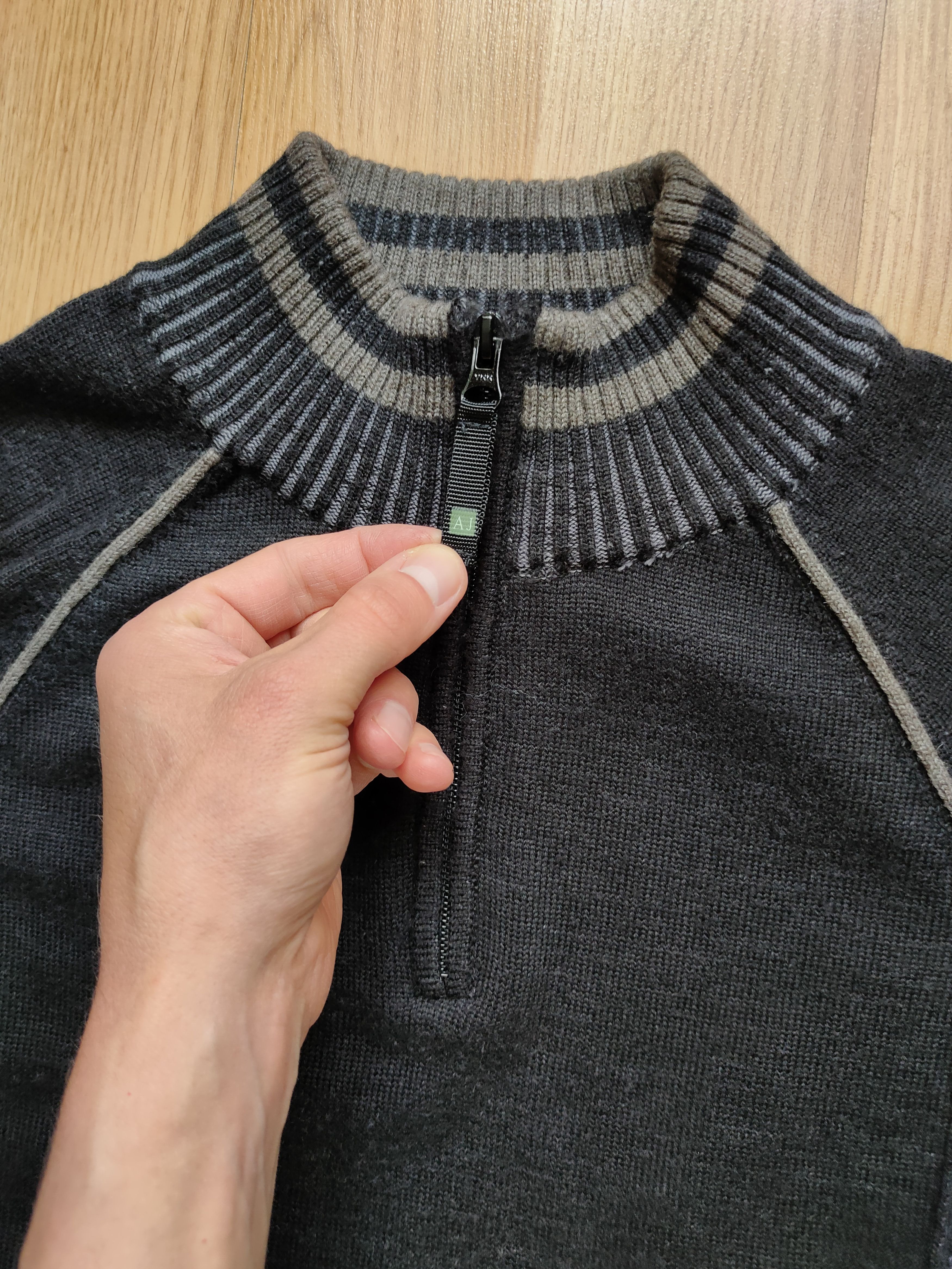 Armani Vintage Y2K Armani Jeans Sweater Pullover Giorgio Armani AJ Size US M / EU 48-50 / 2 - 10 Thumbnail