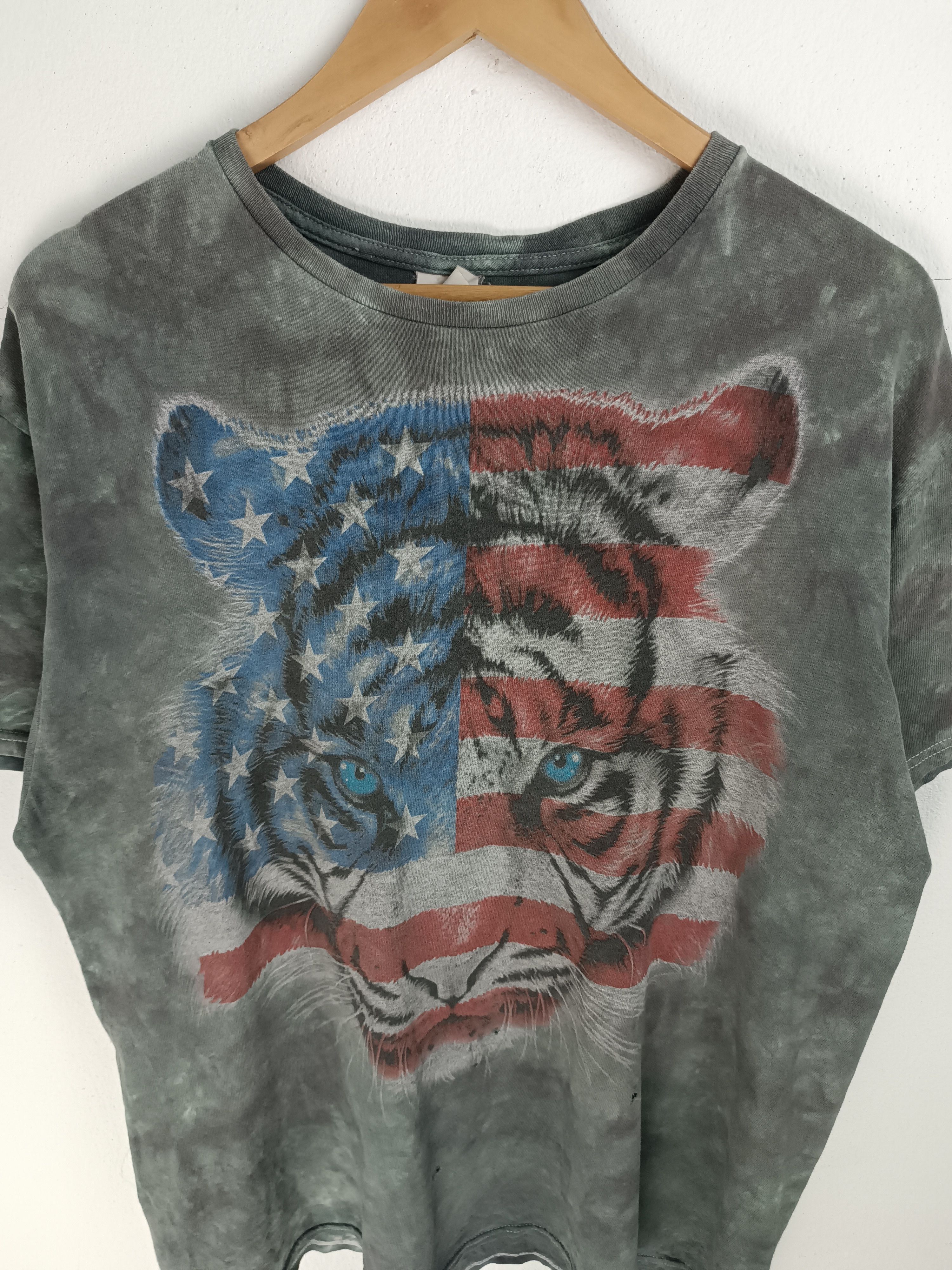 Other THRASHED FADED VINTAGE TIGER OF USA 4TH OF JULY INDEPENDENCE Size US L / EU 52-54 / 3 - 8 Thumbnail