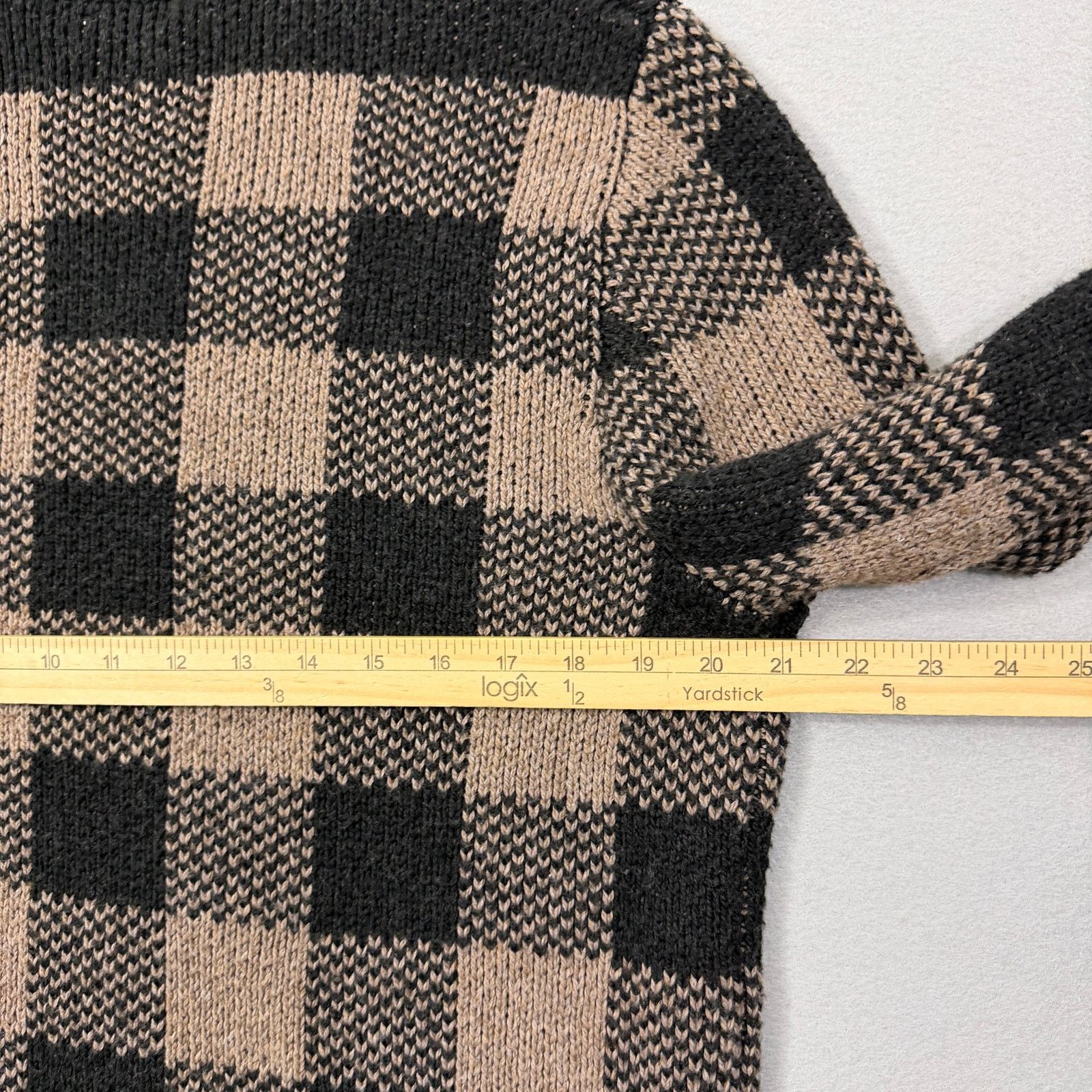 Smartwool Smartwool Cozy Lodge Buff Check Sweater Men's Large Crewneck Size US L / EU 52-54 / 3 - 8 Thumbnail