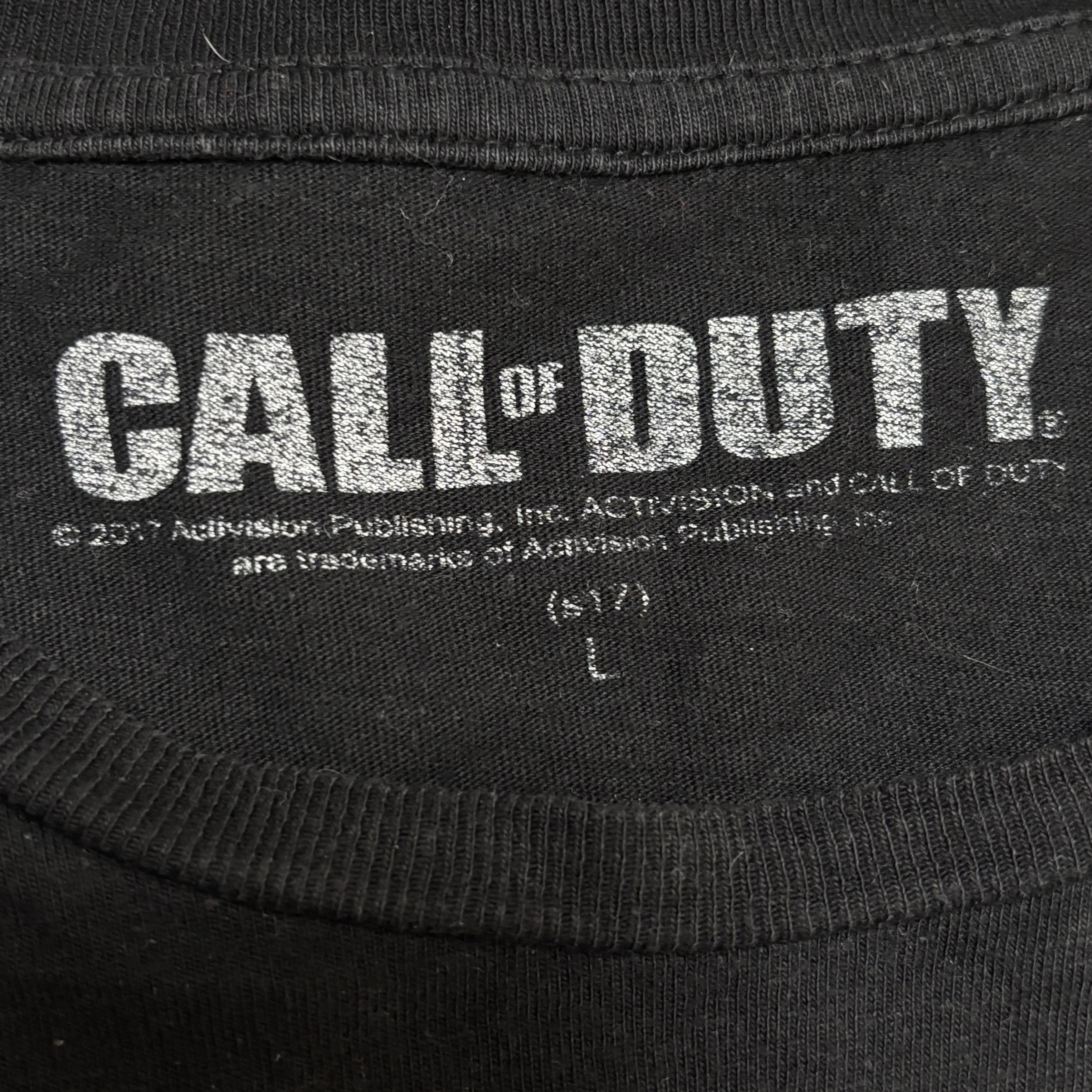 Playstation Call of Duty Shirt Video Game Promo Tee Nintendo Playstation Size US L / EU 52-54 / 3 - 6 Thumbnail