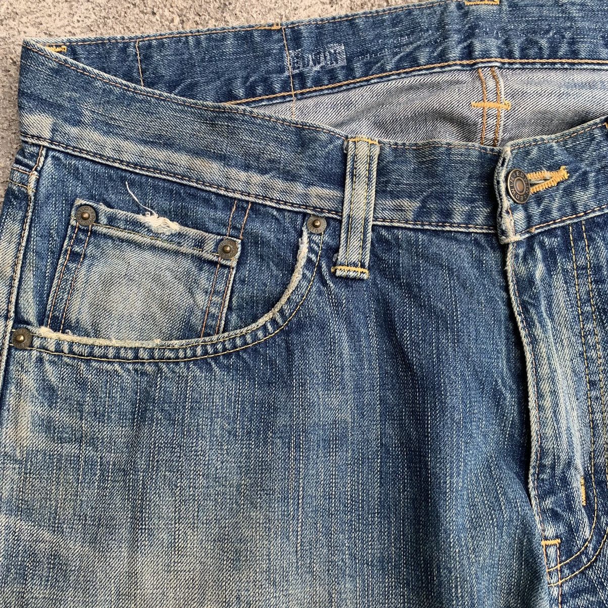 Edwin Vintage Two Tone Faded Edwin 503 Denime Jeans W35 Size US 35 - 5 Thumbnail