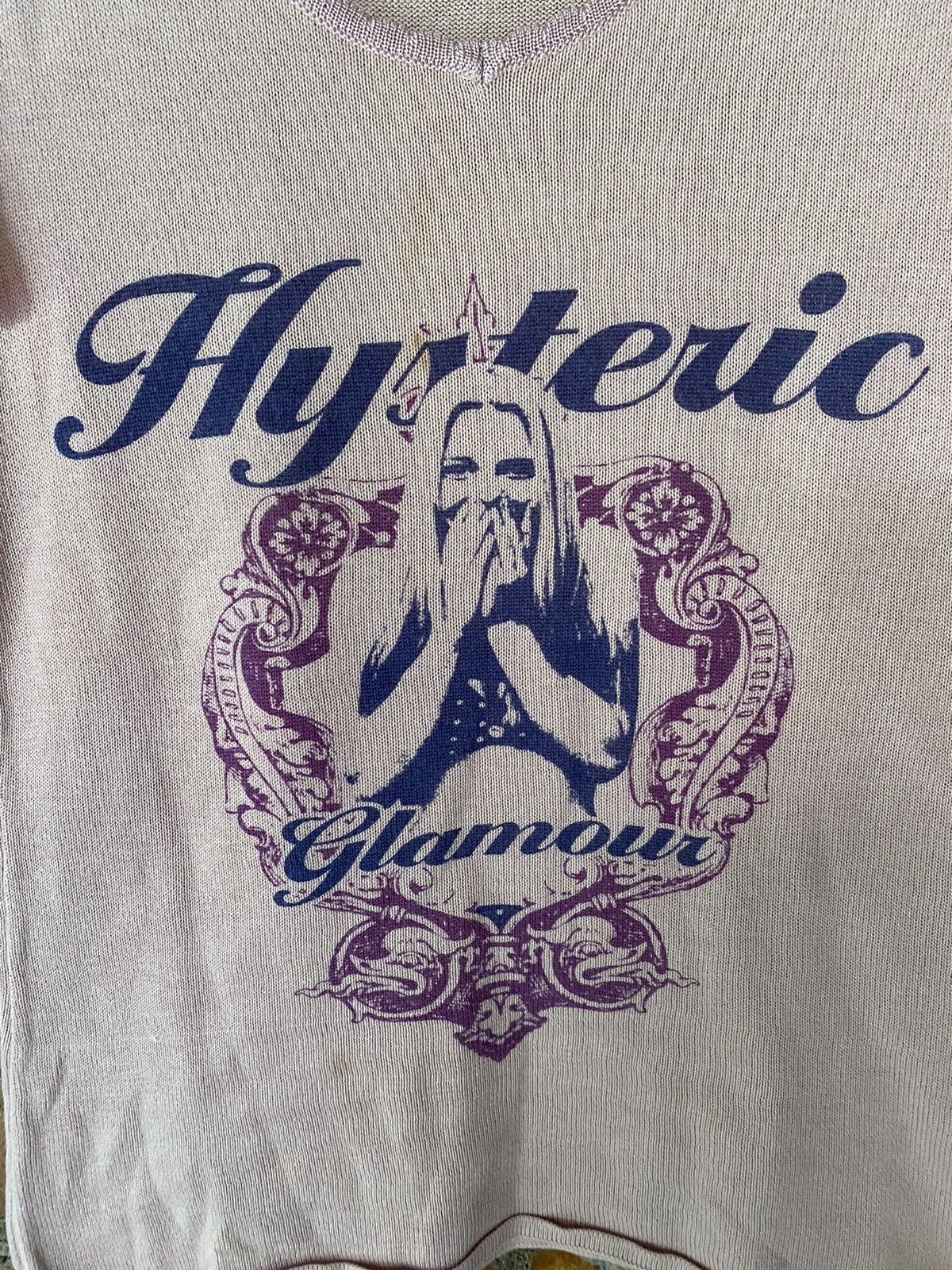 Hysteric Glamour 1990s HG iconic Bjork Pose knit tee Size S / US 4 / IT 40 - 3 Thumbnail