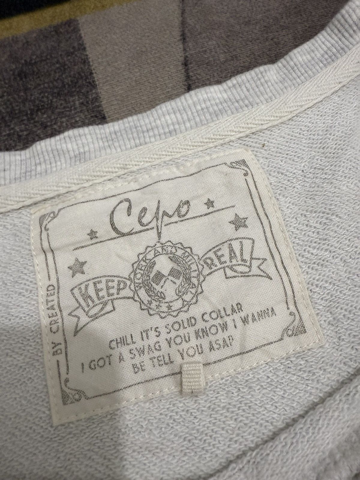 Japanese Brand CEPO ENGLAND FLAG LONG SLEEVE Size US M / EU 48-50 / 2 - 4 Thumbnail
