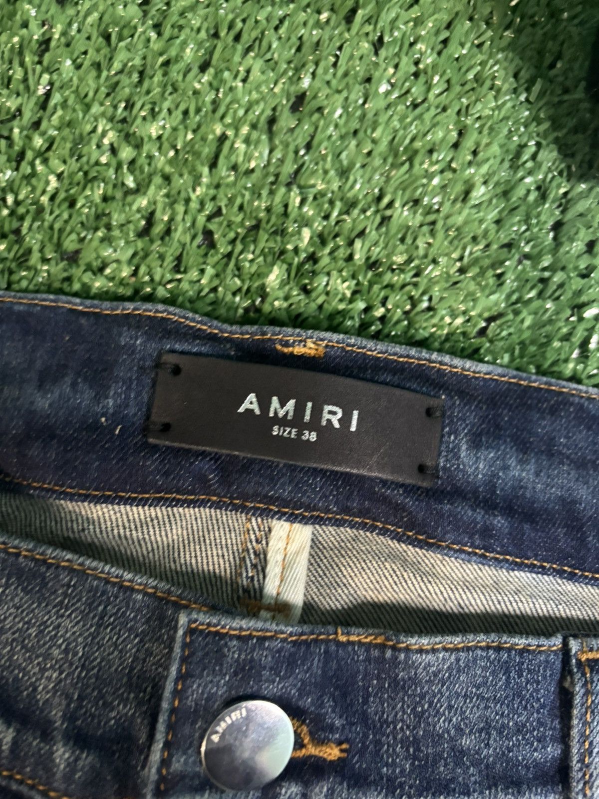 Amiri Amiri Vintage Bandana ArtPatch Jeans Size US 38 / EU 54 - 4 Thumbnail