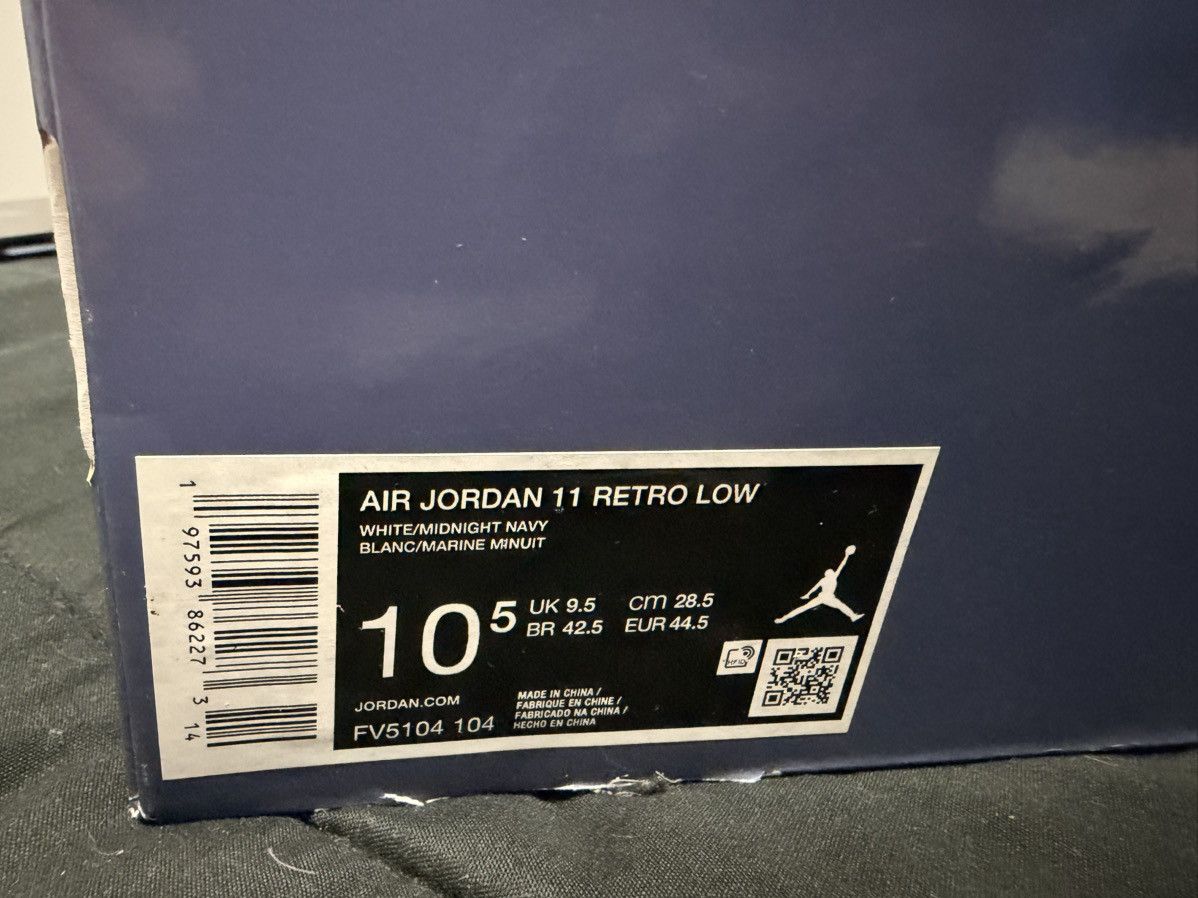 Jordan Brand Air Jordan 11 retro low Size US 10.5 / EU 43-44 - 8 Thumbnail