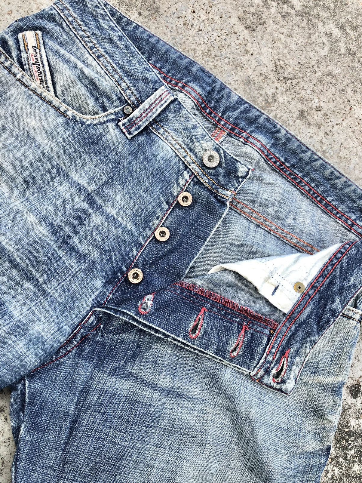 Diesel DIESEL DISTRESSED DENIM Size US 31 - 4 Thumbnail