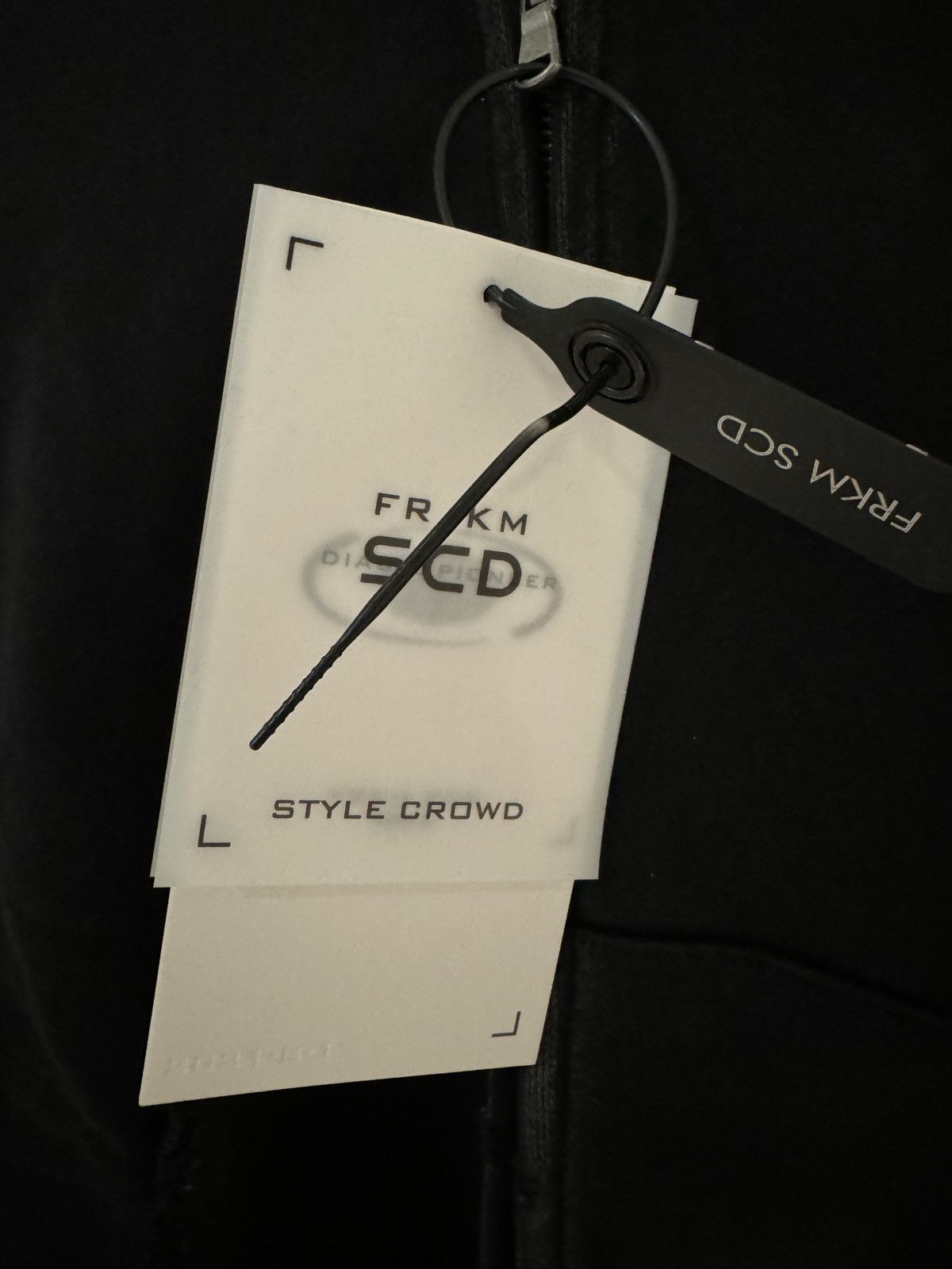 Designer × Japanese Brand Black FRKM SCD zip hoodie Size US M / EU 48-50 / 2 - 5 Thumbnail