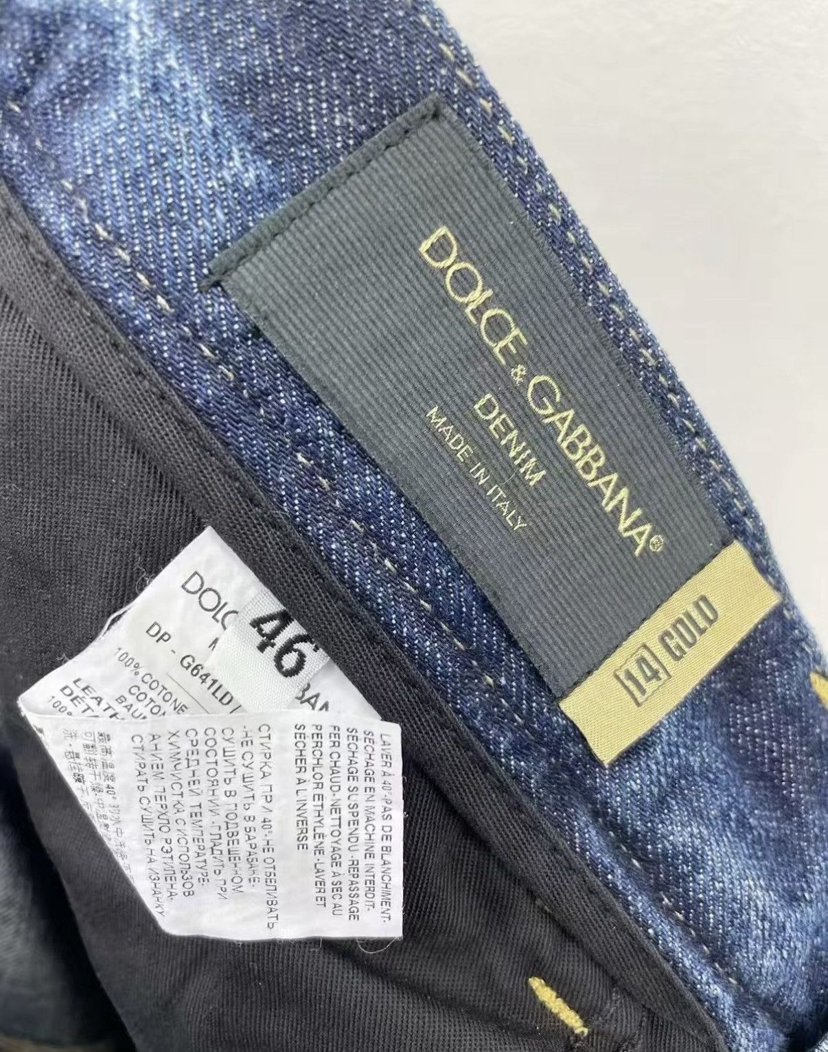 Dolce & Gabbana Dolce&Gabbana Washed Distressed Jeans J30 Size US 30 / EU 46 - 7 Thumbnail