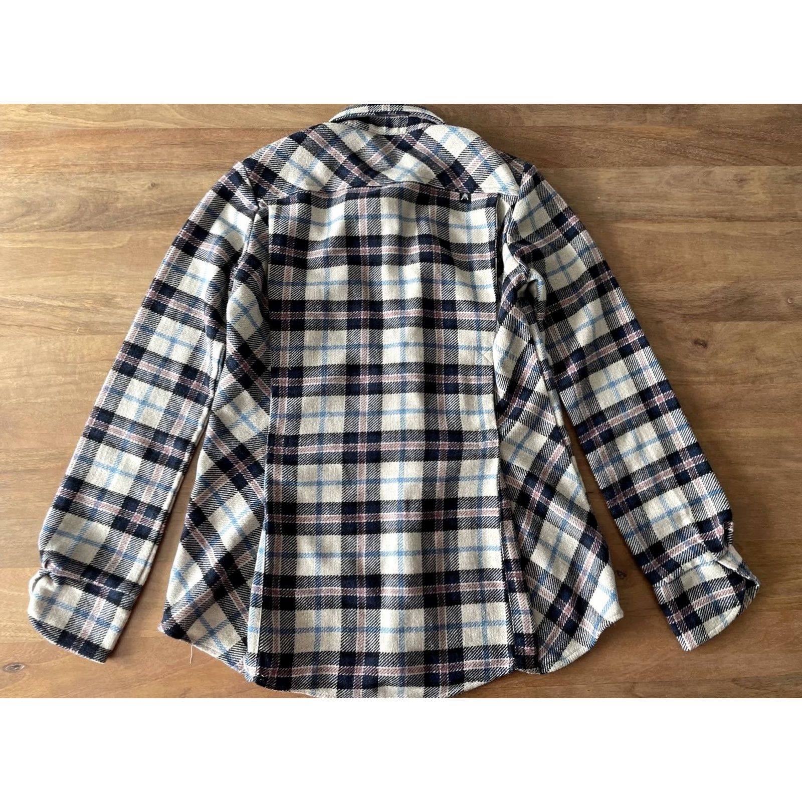 Vintage VINTAGE Deso Supply Plaid Flannel Womens Medium Outdoor Hiking Shirt California USA Size M / US 6-8 / IT 42-44 - 2 Thumbnail