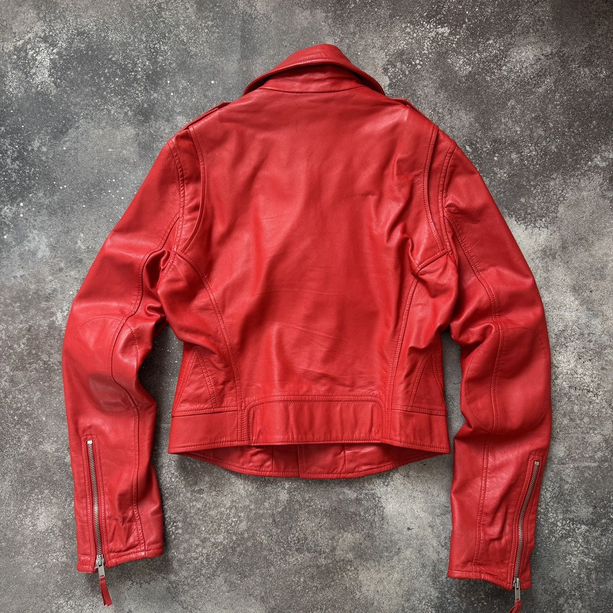 True Religion True Religion Vintage Y2K Leather Moto Jacket Size M / US 6-8 / IT 42-44 - 10 Thumbnail