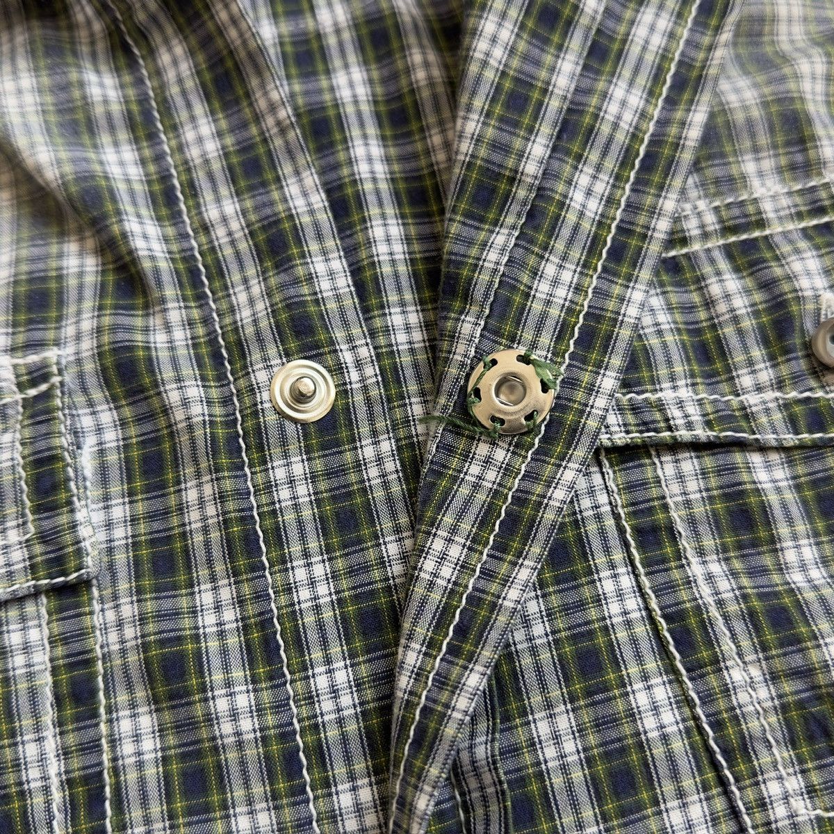 Dsquared2 S/S 2003 Dsquared2 Mud Flingin’ Western Button-up Shirt Size US M / EU 48-50 / 2 - 11 Thumbnail