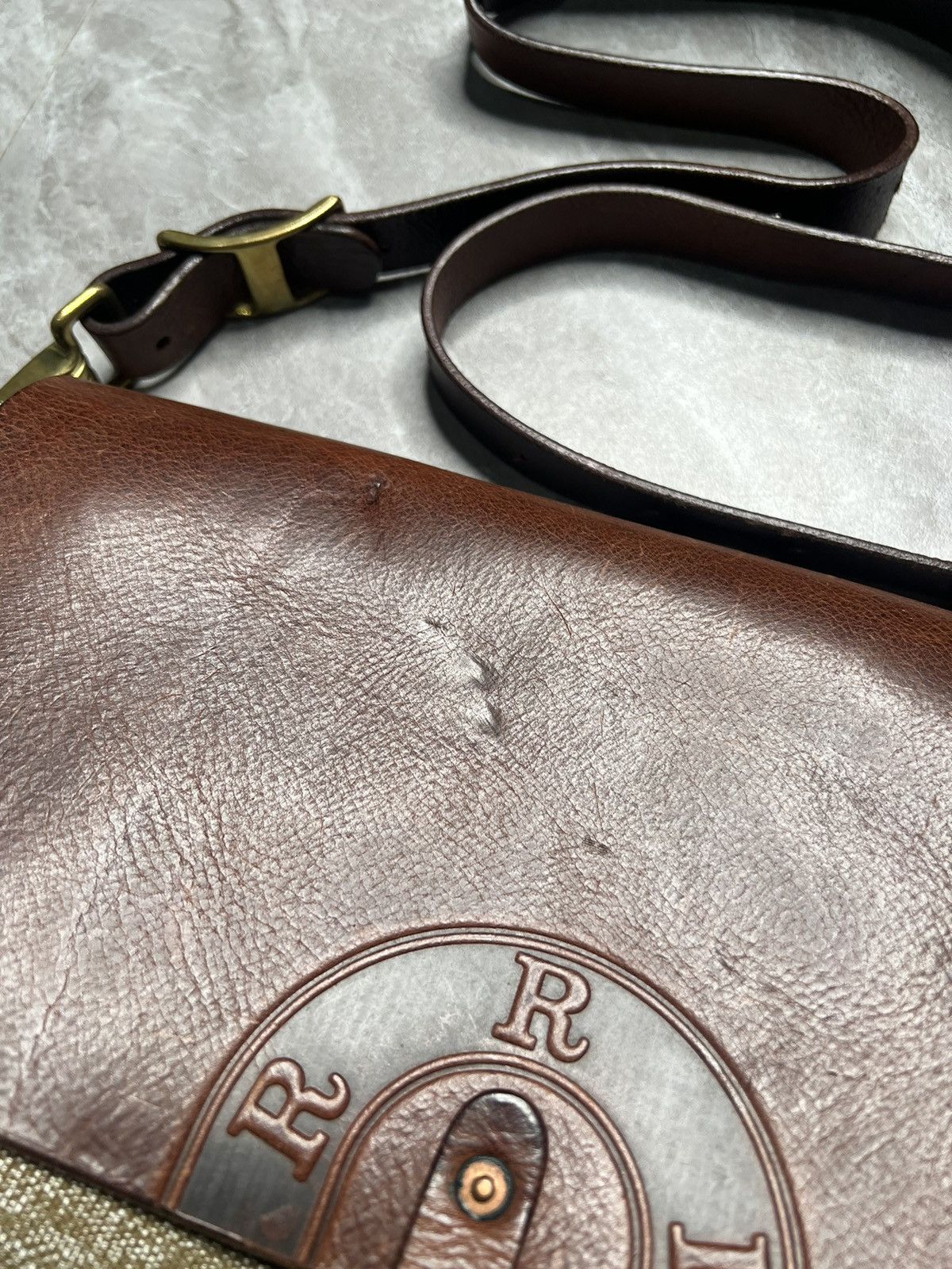 RRL Ralph Lauren RRL 2 Way Mail Bag Size ONE SIZE - 3 Thumbnail