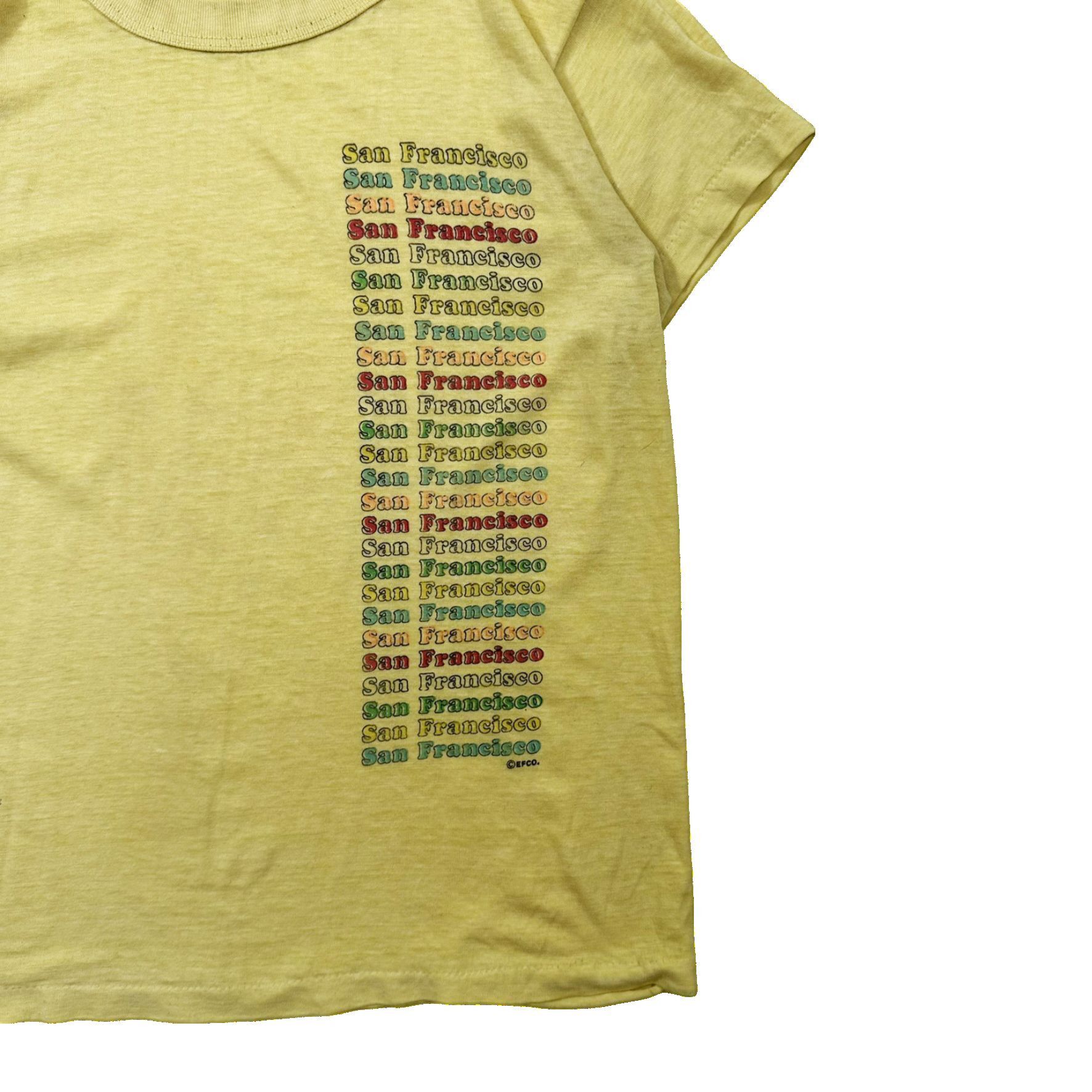 Vintage Vintage 90s San Francisco Single Stitch Graphic T Shirt Size US S / EU 44-46 / 1 - 3 Thumbnail