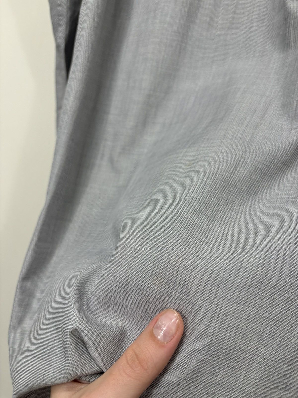 Etro Vintage Etro Men’s Gray Italian Luxury Button Up Dress Shirt Size US M / EU 48-50 / 2 - 13 Thumbnail