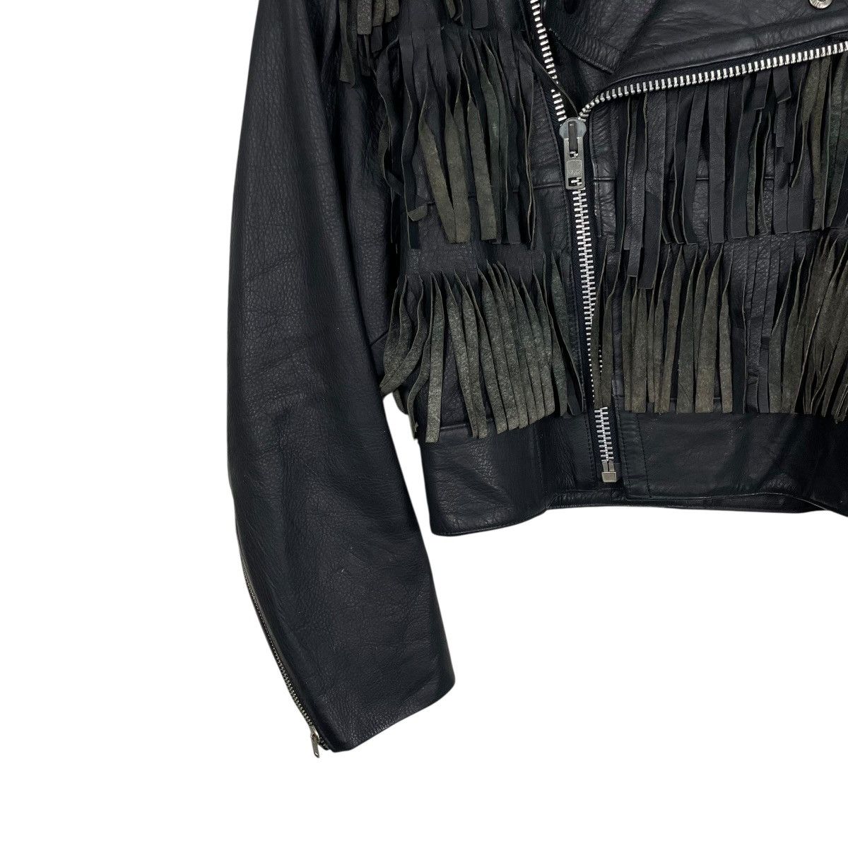 Jean Paul Gaultier Jean Paul Gaultier Crop Biker Leather Jacket Size US S / EU 44-46 / 1 - 3 Thumbnail