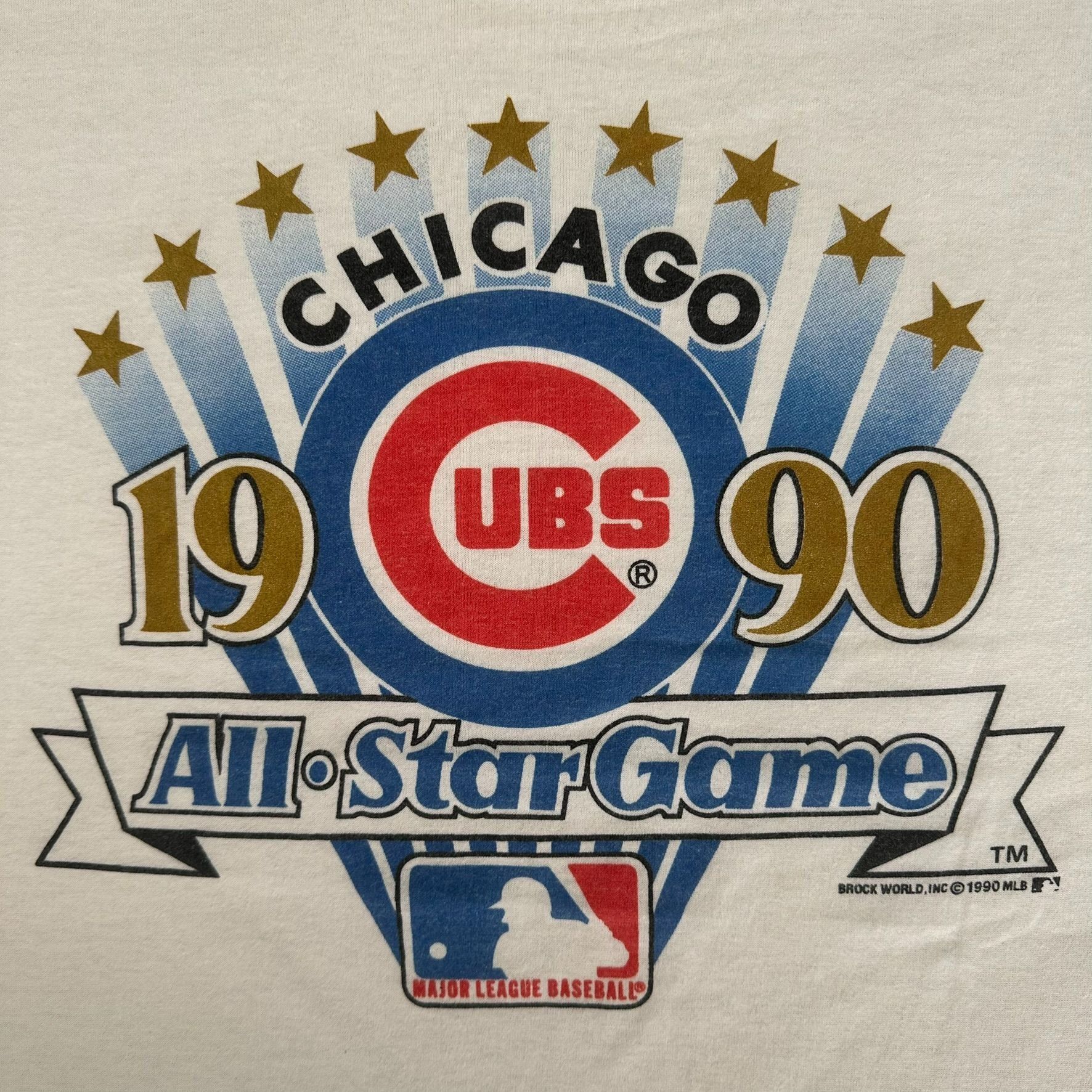 MLB Vintage 90s Chicago Cubs T-Shirt All Star MLB Baseball Tee Size US L / EU 52-54 / 3 - 2 Thumbnail