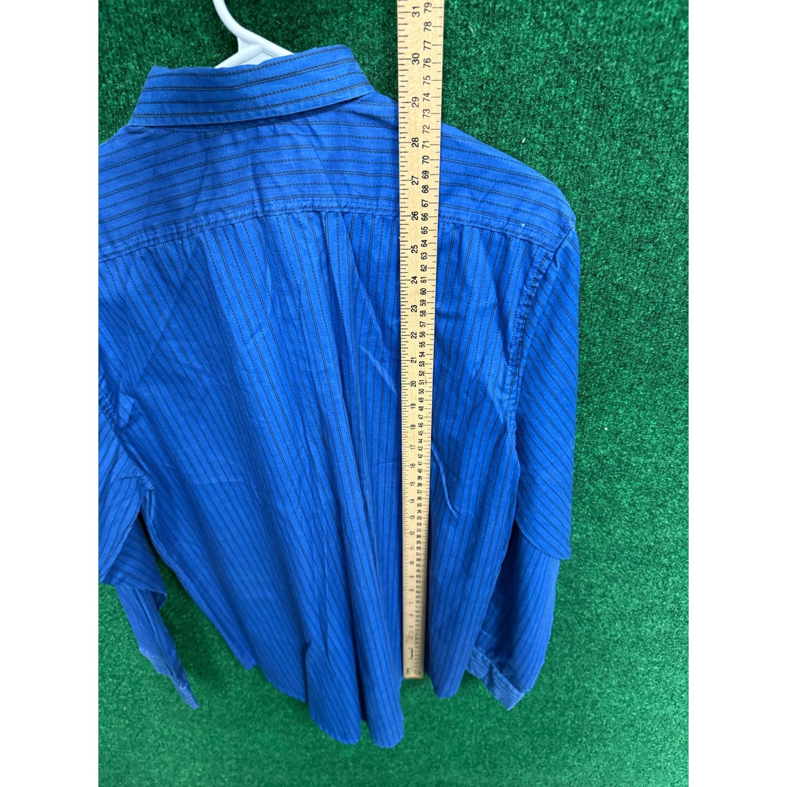 Other 90s Grunge Blue Iron Wood Shirt L VTG Western Button Up Size US L / EU 52-54 / 3 - 6 Thumbnail