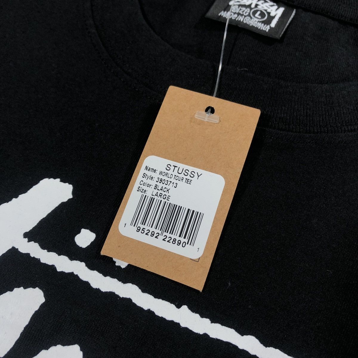 Stussy × Vintage Stussy World Tour Tee Size US L / EU 52-54 / 3 - 7 Thumbnail