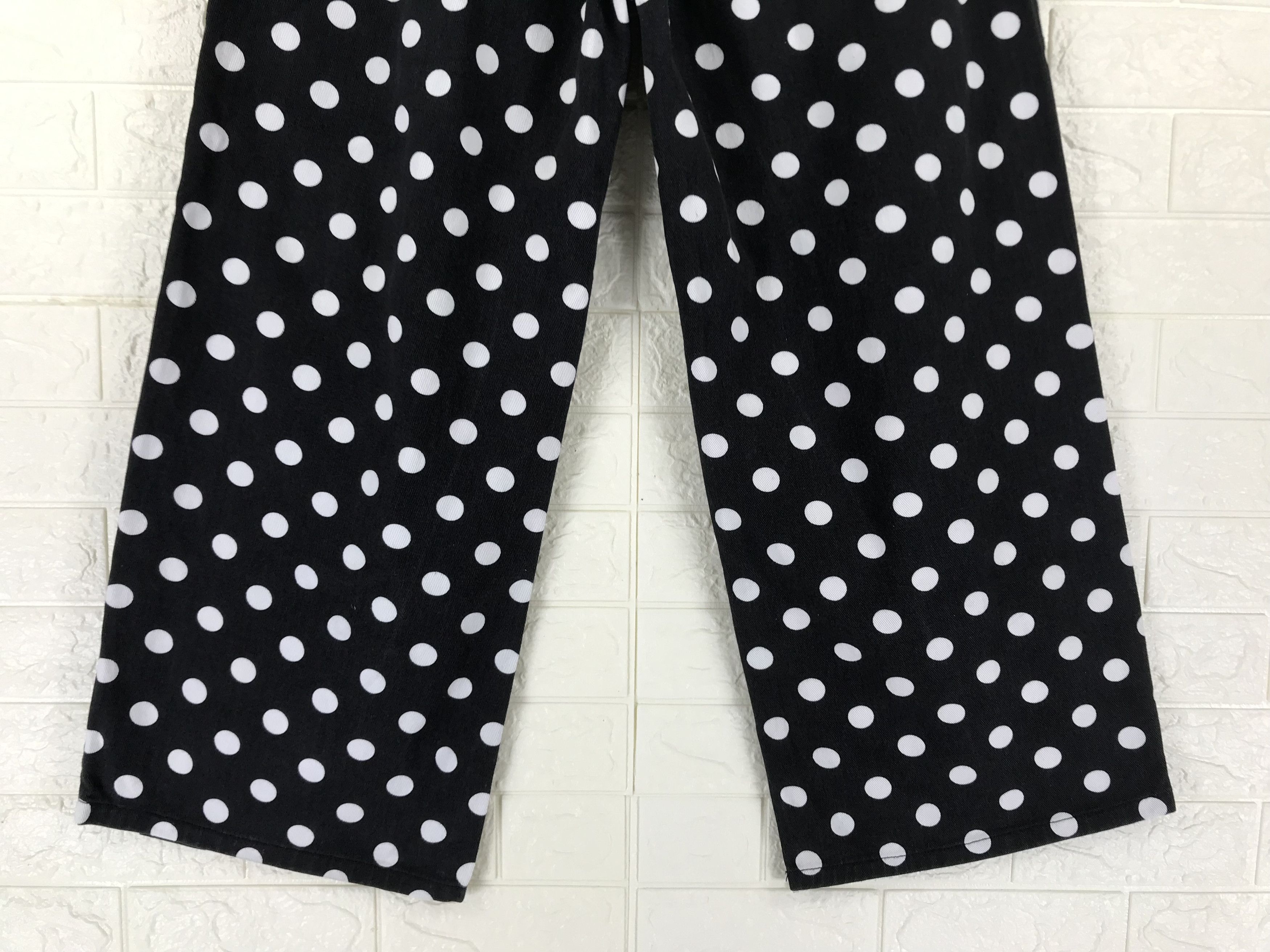 Japanese Brand Vintage Lucy & Yak Polkadot Crazy Baggy Jeans Size US 30 / EU 46 - 7 Thumbnail