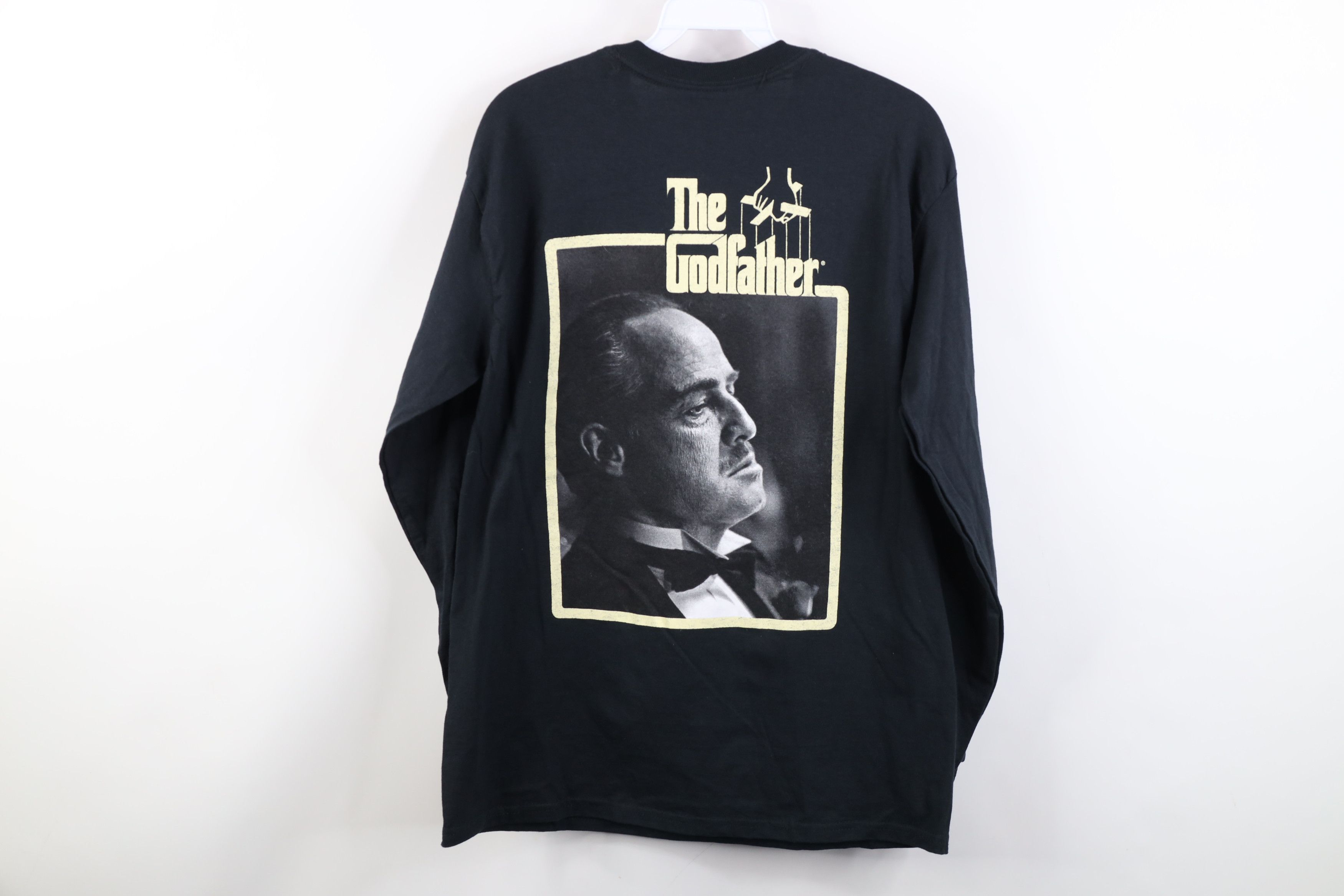 Vintage Y2K Streetwear The Godfather Movie Long Sleeve T-Shirt Black Size US M / EU 48-50 / 2 - 10 Thumbnail