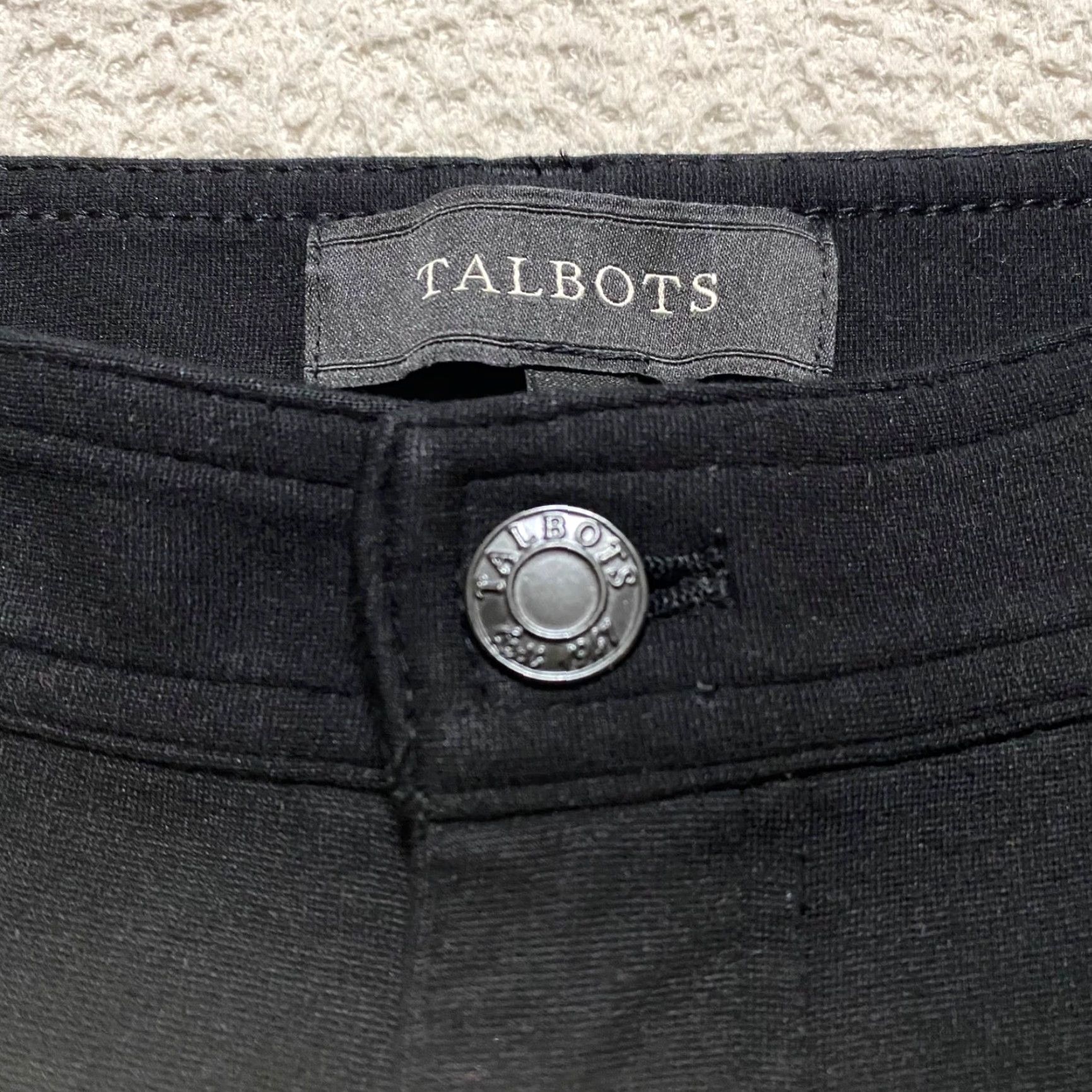 Talbots Talbots Pants Womens 4 Black Jegging Skinny Ankle Mid Rise Inseam 29 Inseam 29 Color Black Brand Talbots Size 4 Department Women Style Jegging Size 28" / US 6 / IT 42 - 6 Thumbnail