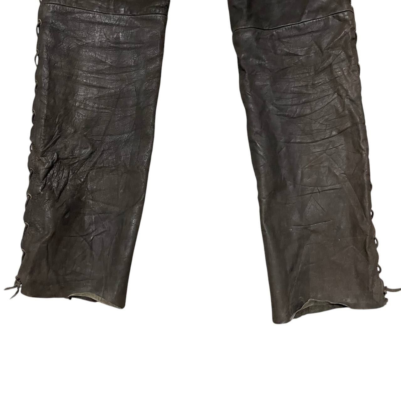 Leather Vintage Hard Leather Stuff Biker Pant Size US 34 / EU 50 - 14 Thumbnail