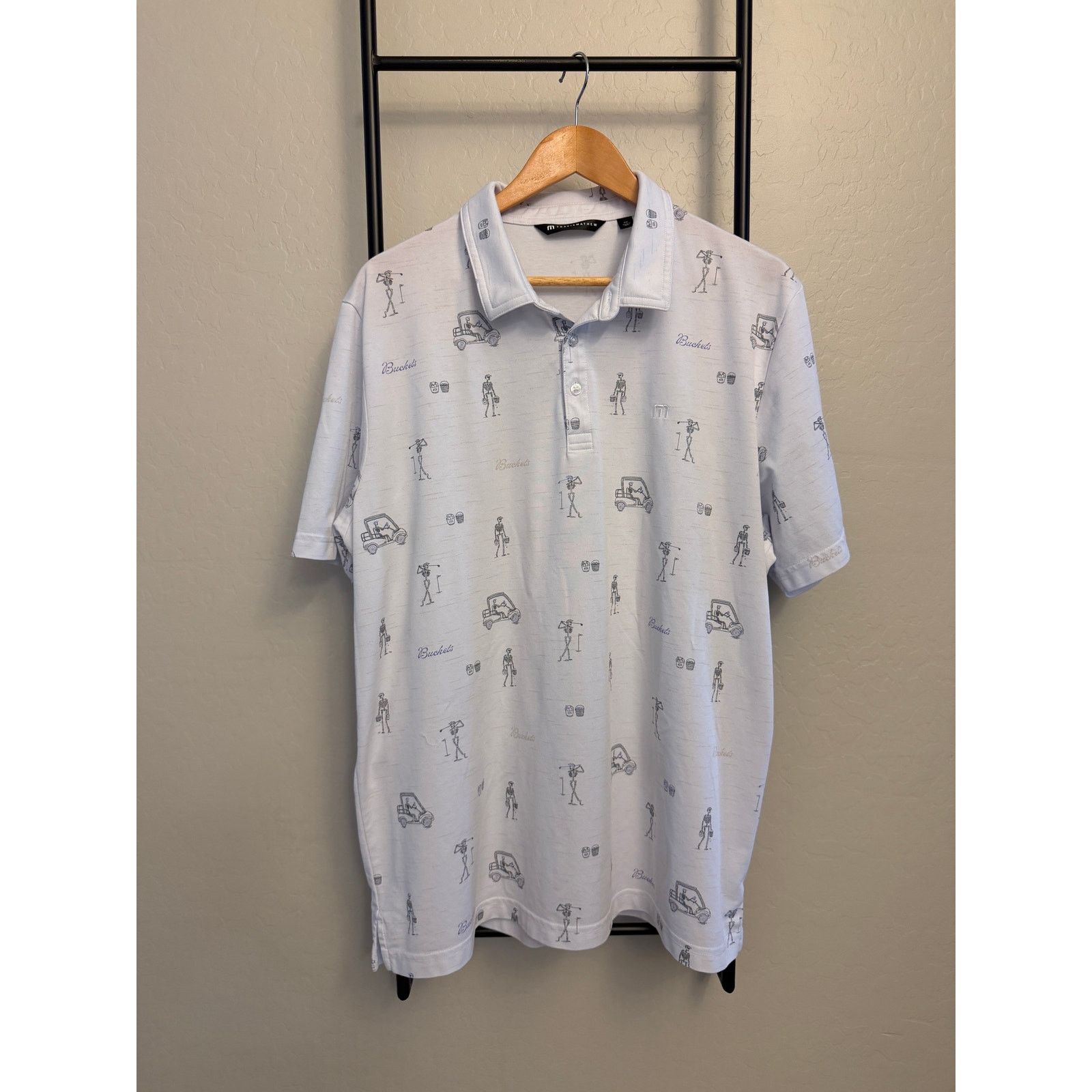 TravisMathew Travis Mathews Men's Lost City Polo -XXL Size US XXL / EU 58 / 5 - 3 Thumbnail