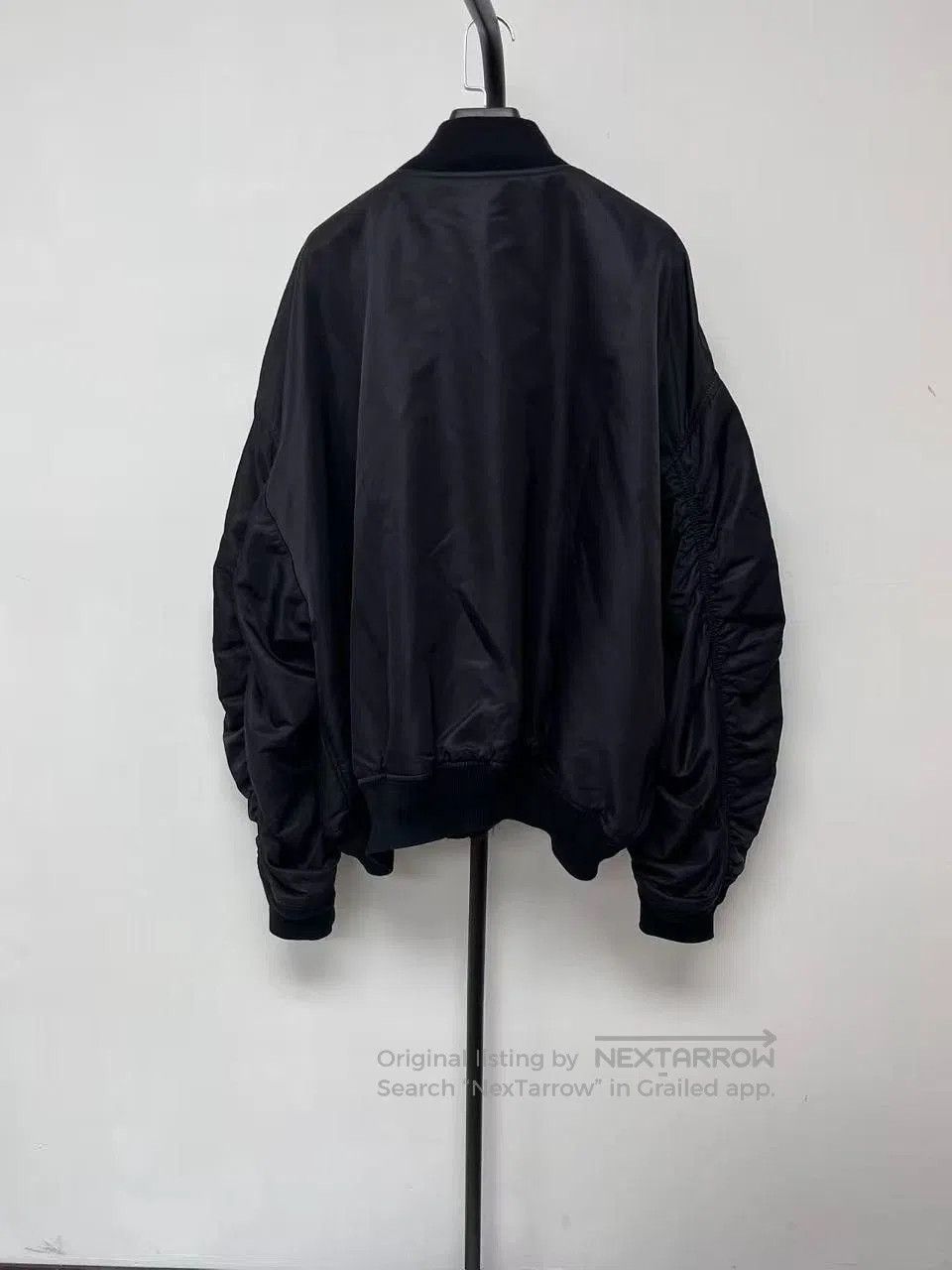 Balenciaga Balenciaga Baseball Collar Drop Shoulder Jacket. Size US M / EU 48-50 / 2 - 2 Thumbnail