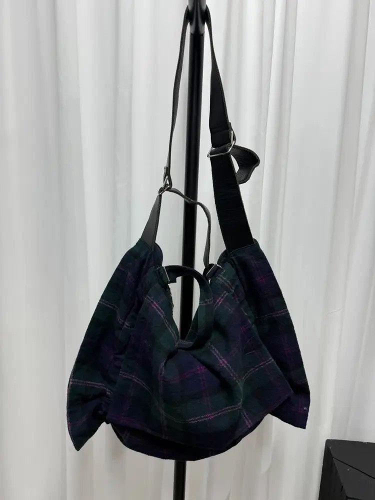 Other Yohji Yamamoto Y's Plaid Bundle Bag-2507 Size ONE SIZE - 8 Thumbnail