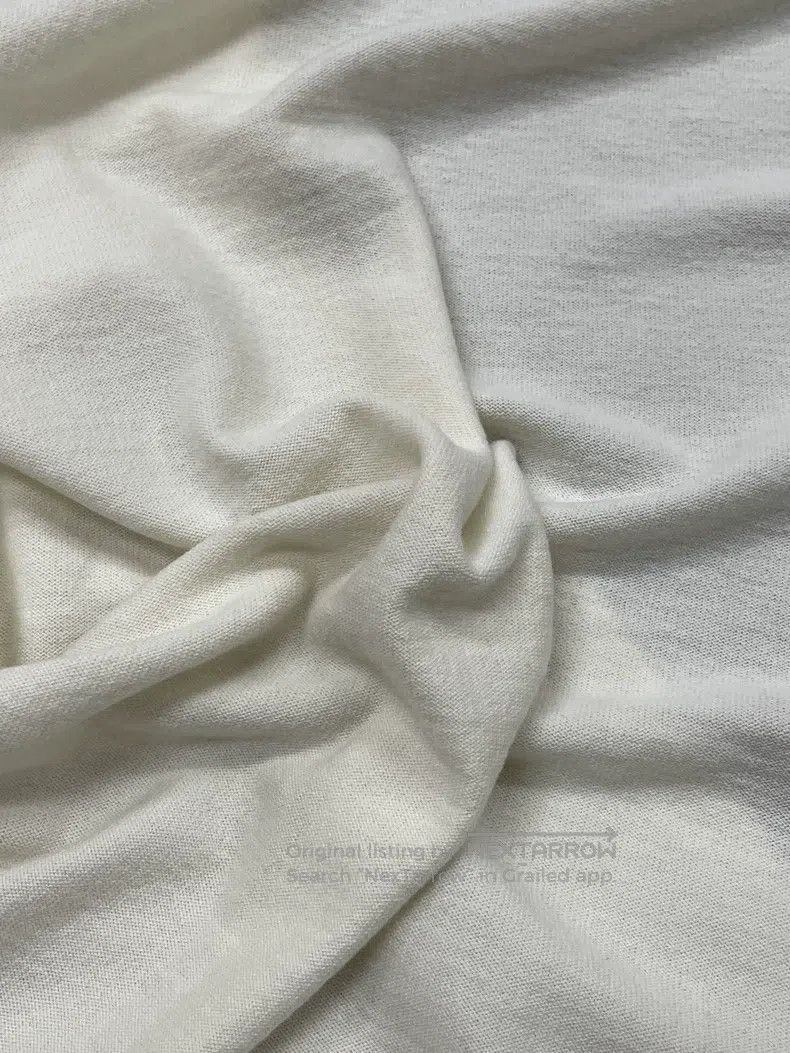Chanel Chanel White rhinestone love logo cashmere scarf Size ONE SIZE - 6 Thumbnail