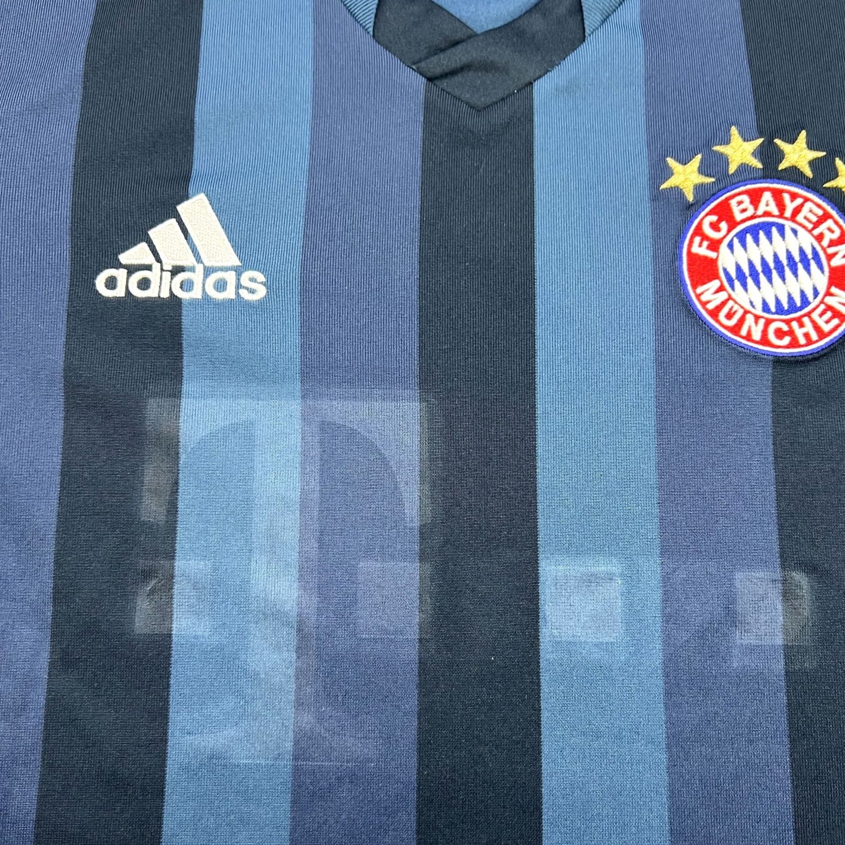 Adidas Bayern Munich 2013 2014 Third Mens Football Jersey Adidas Shirt Camiseta Small M Blue Shirt Mens Football Jersey Size US M / EU 48-50 / 2 - 4 Thumbnail