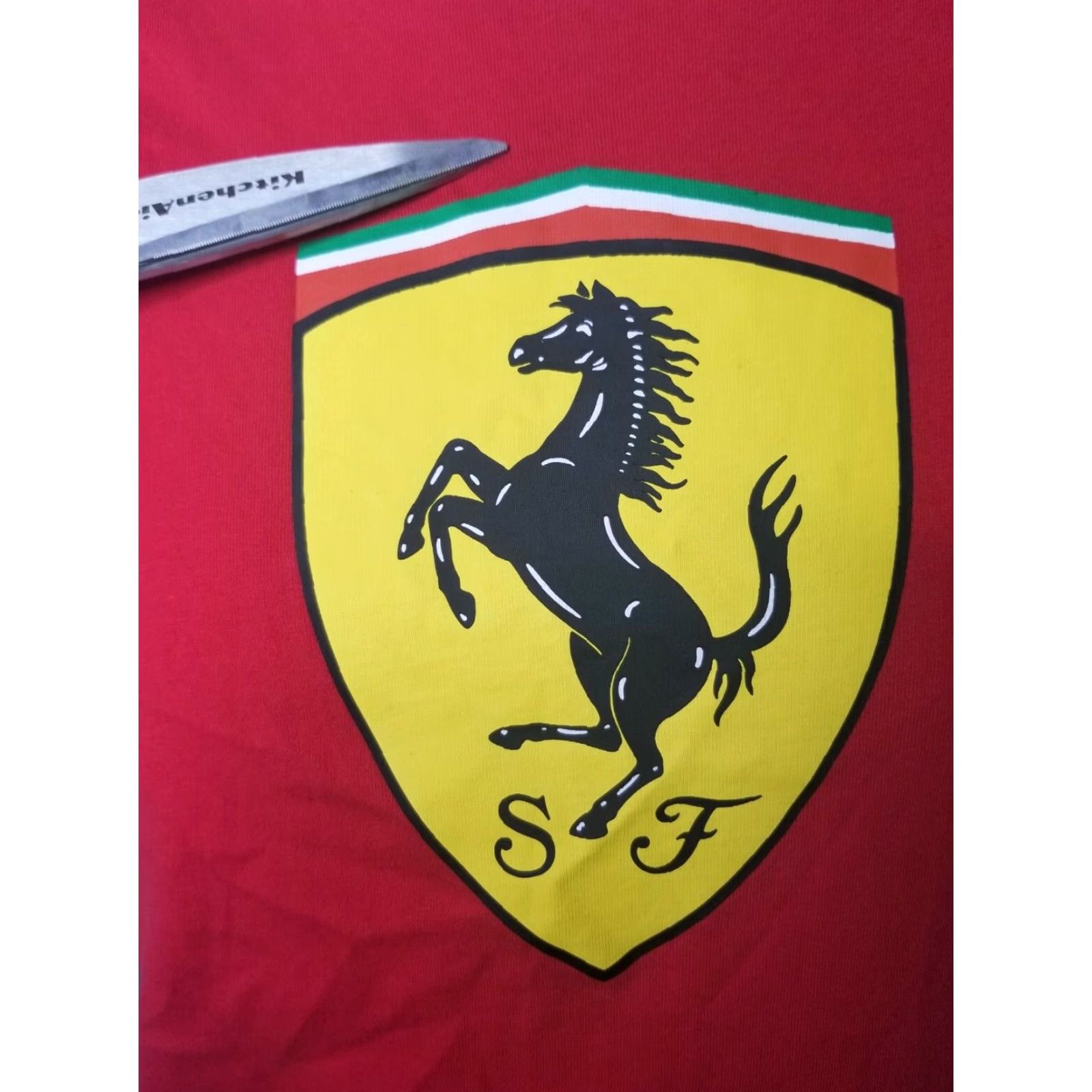 Ferrari Ferrari Scuderia Mens S Classic T Shirt Red Size US S / EU 44-46 / 1 - 5 Thumbnail