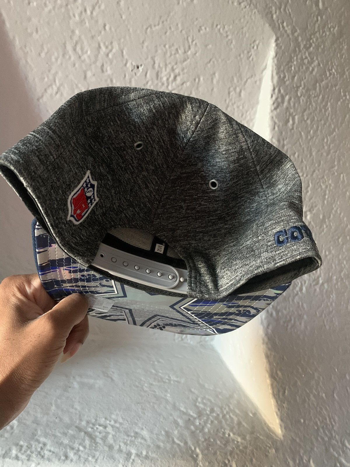 NFL × New Era Metallic logo Dallas Cowboys snapback Size ONE SIZE - 6 Thumbnail