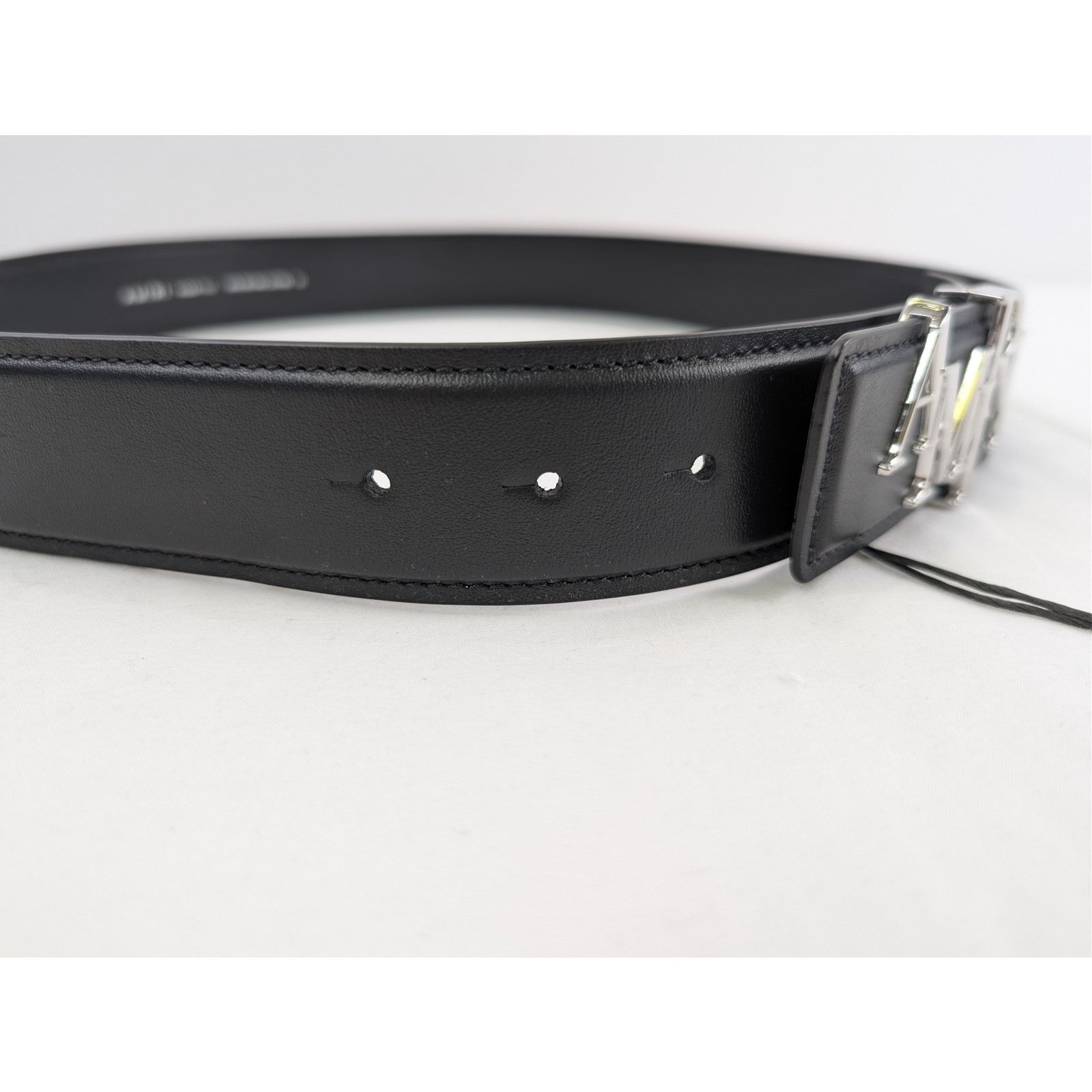 Amiri o1rshd1 Size: 85cm / 4cm Amiri Staggered Belt in Black Size 34 - 9 Thumbnail