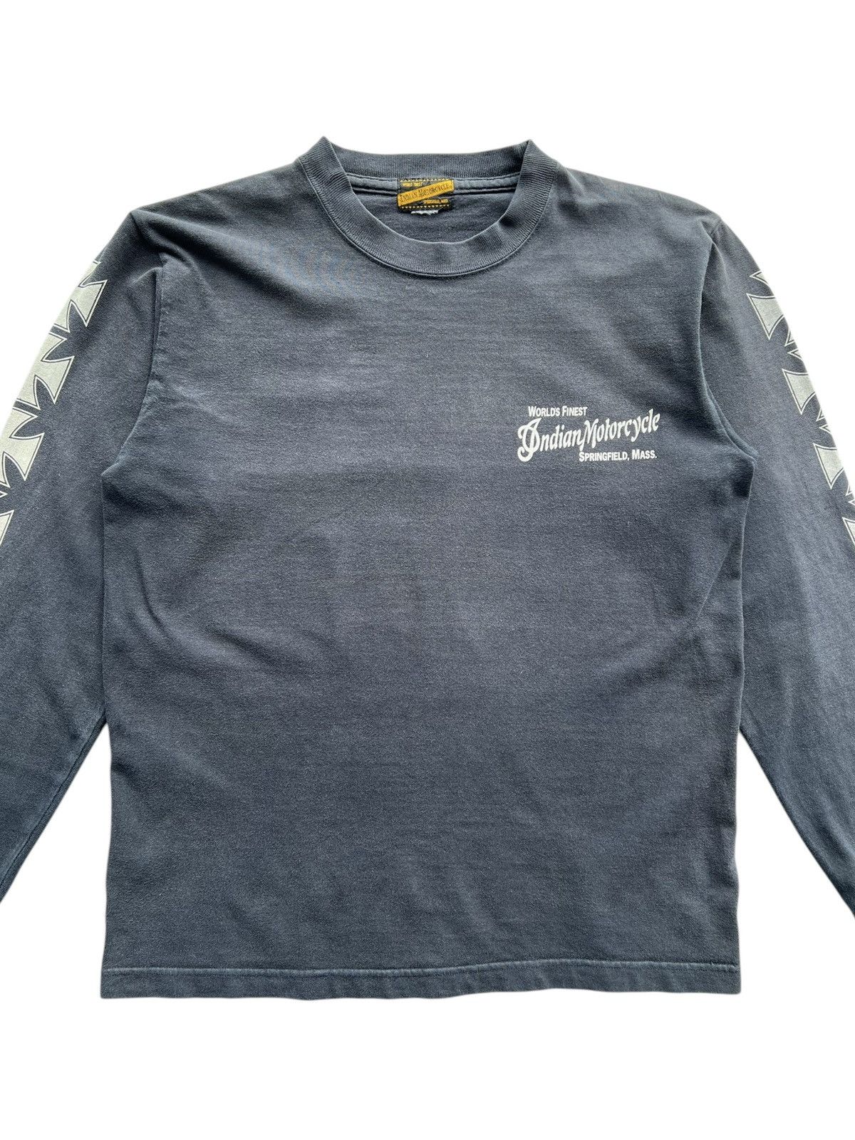 Indian Motorcycle × Toyo Enterprises 🔥Roaring San Francisco California Mc Roamers Longsleeves Tee Size US S / EU 44-46 / 1 - 3 Thumbnail