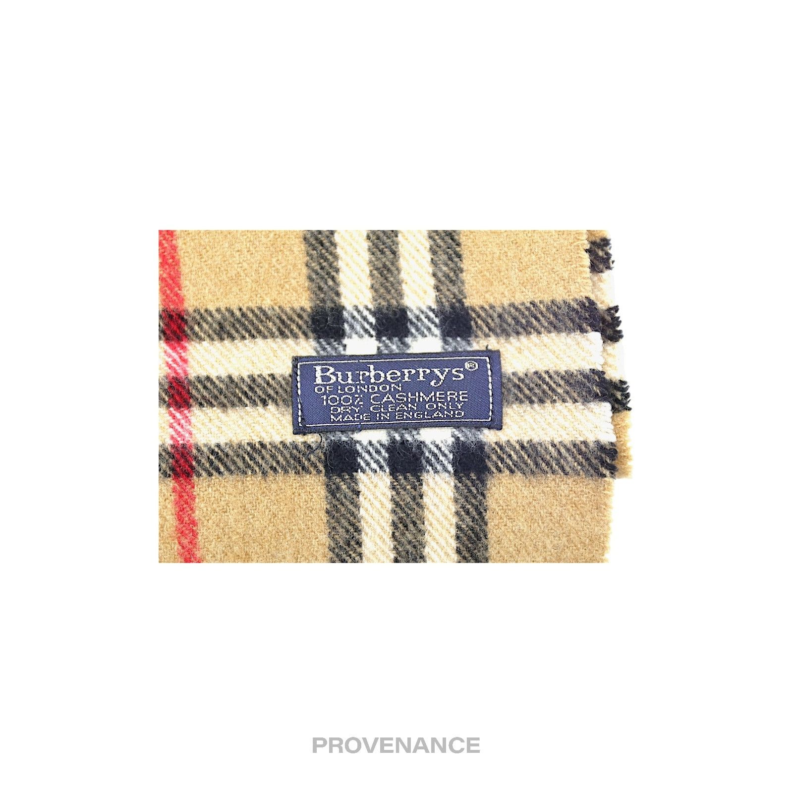 Burberry 🔴 Burberry Scarf - Nova Check Cashmere Size ONE SIZE - 5 Thumbnail