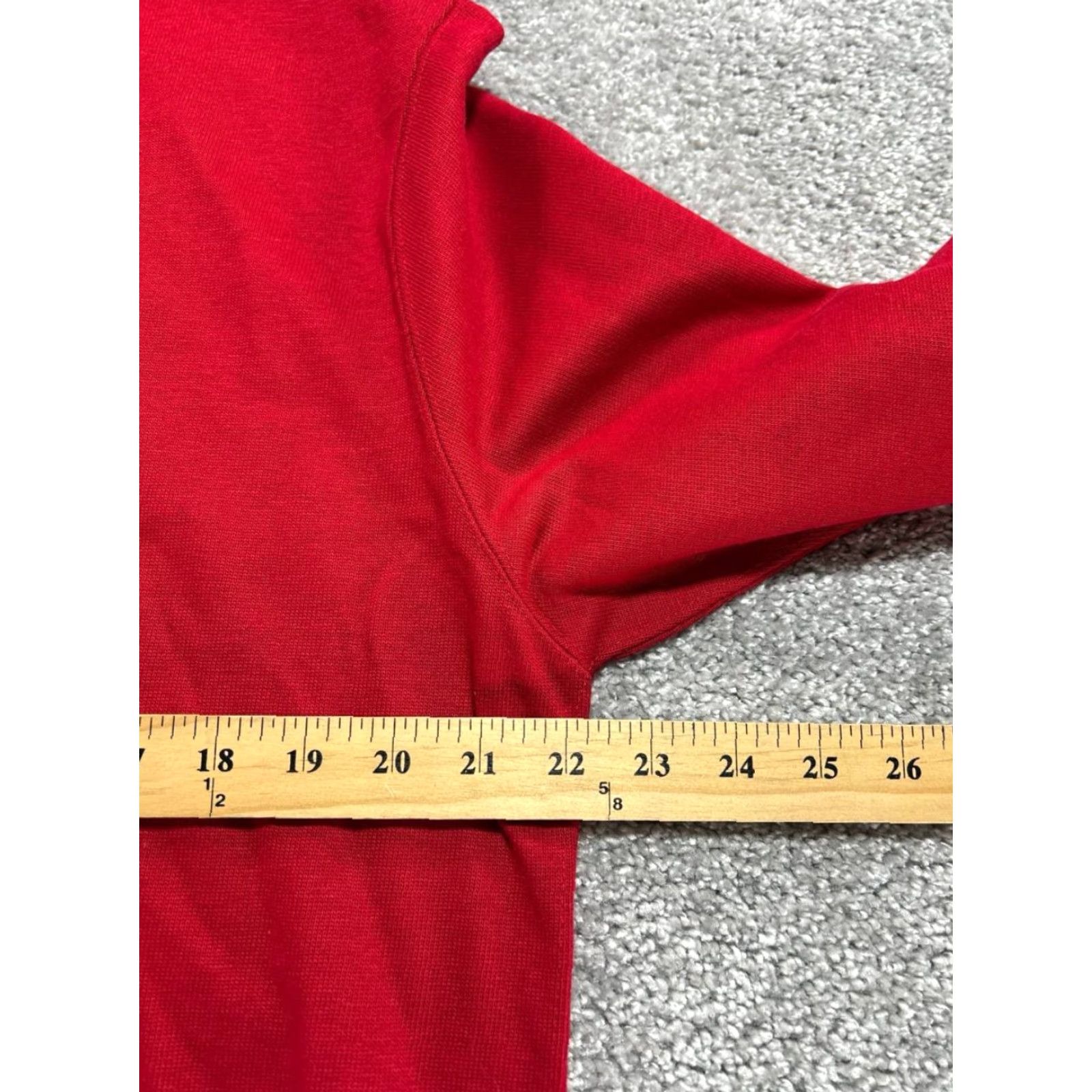 Polo Ralph Lauren Polo Ralph Lauren Shirt Mens Medium Red Cotton Streetwear Side Slit Crew Neck Size US M / EU 48-50 / 2 - 6 Thumbnail