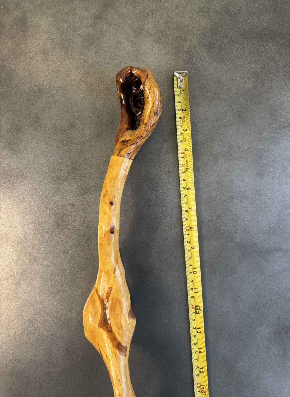 Vintage × Wood Wood Vintage Driftwood Walking Stick Stick Nation Cane Artisan Size ONE SIZE - 6 Thumbnail