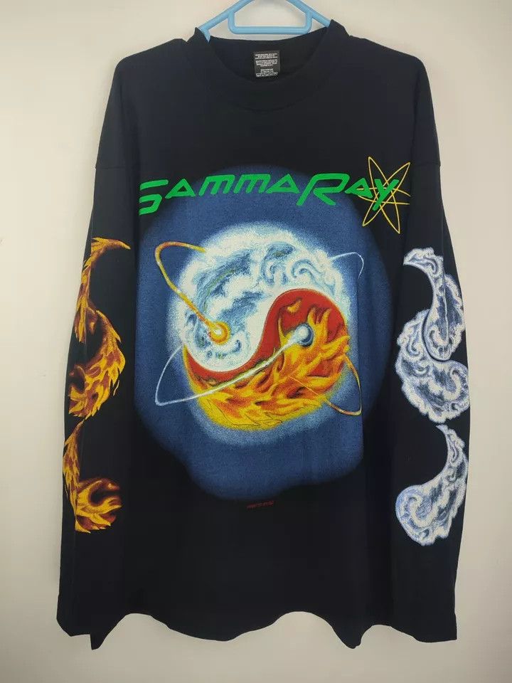 Vintage Rare Vintage Gamma Ray — Insanity and Genius 1994 Tour ROCK Size US XL / EU 56 / 4 - 3 Thumbnail