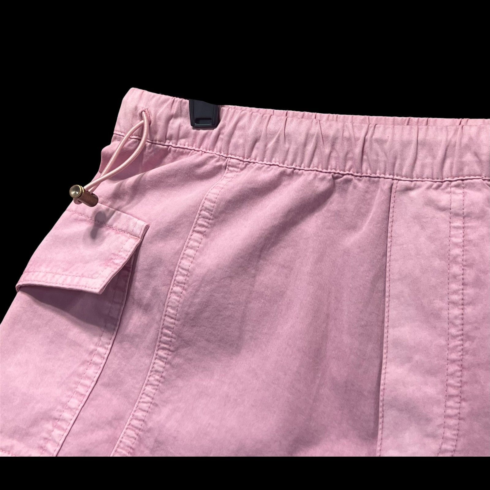 Arizona Jean Co. Arizona - Women's Low Rise Pull-On Short Juniors - Pink - Ex Size 30" / US 8 / IT 44 - 12 Thumbnail