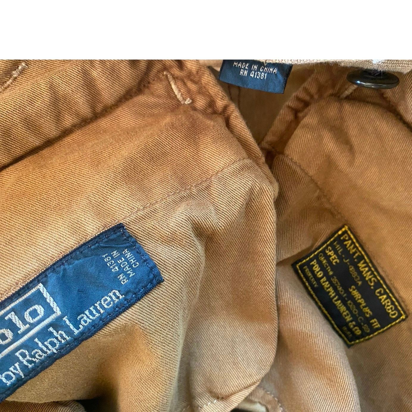 Polo Ralph Lauren × Ralph Lauren 36x31 PRL Cargo Pant MultiPocket Utility Surplus Paratrooper Size US 36 / EU 52 - 10 Thumbnail