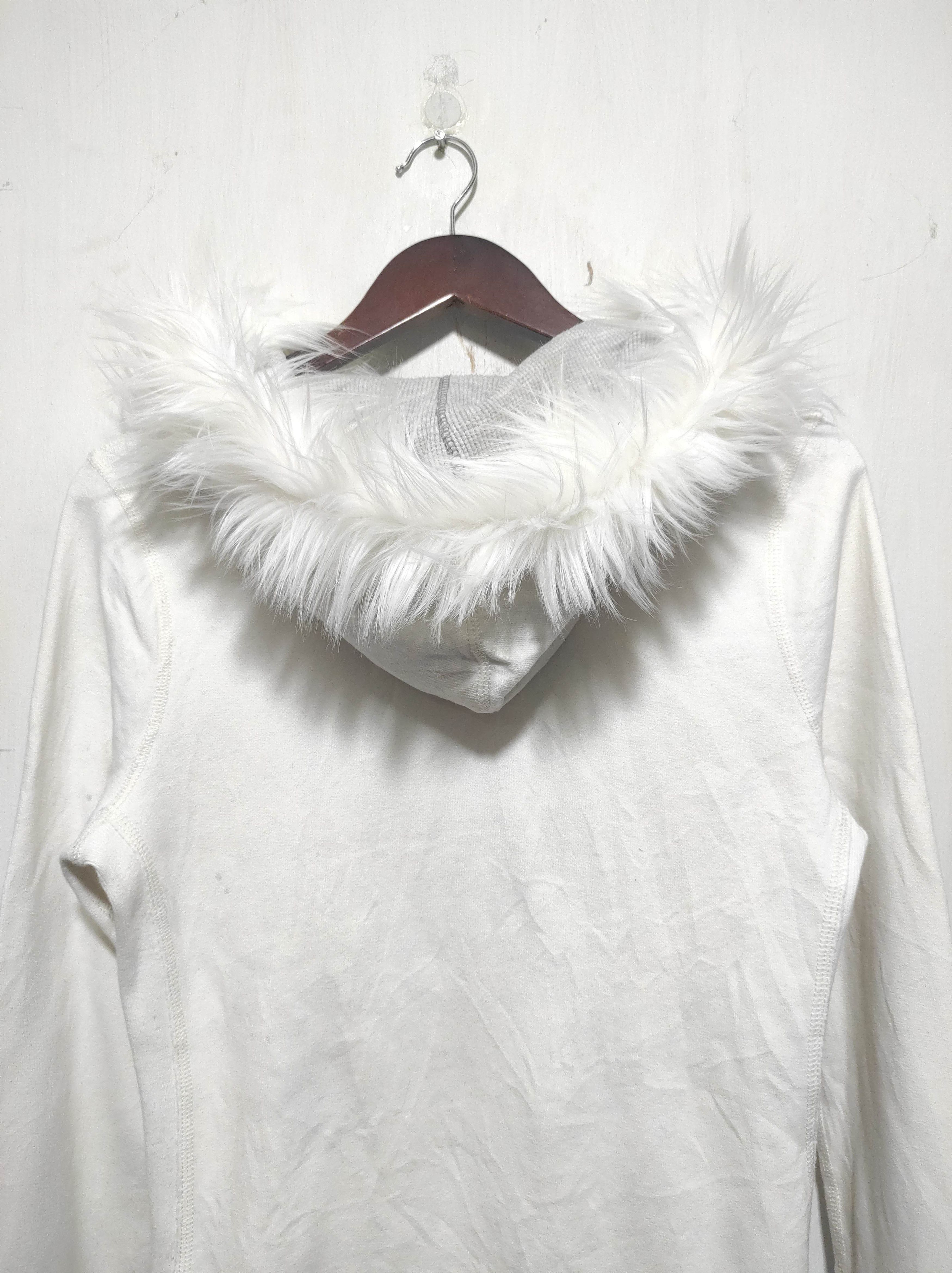 Abercrombie & Fitch Abercrombie White Fur Hoodie if6was9 LGB style Size M / US 6-8 / IT 42-44 - 13 Thumbnail