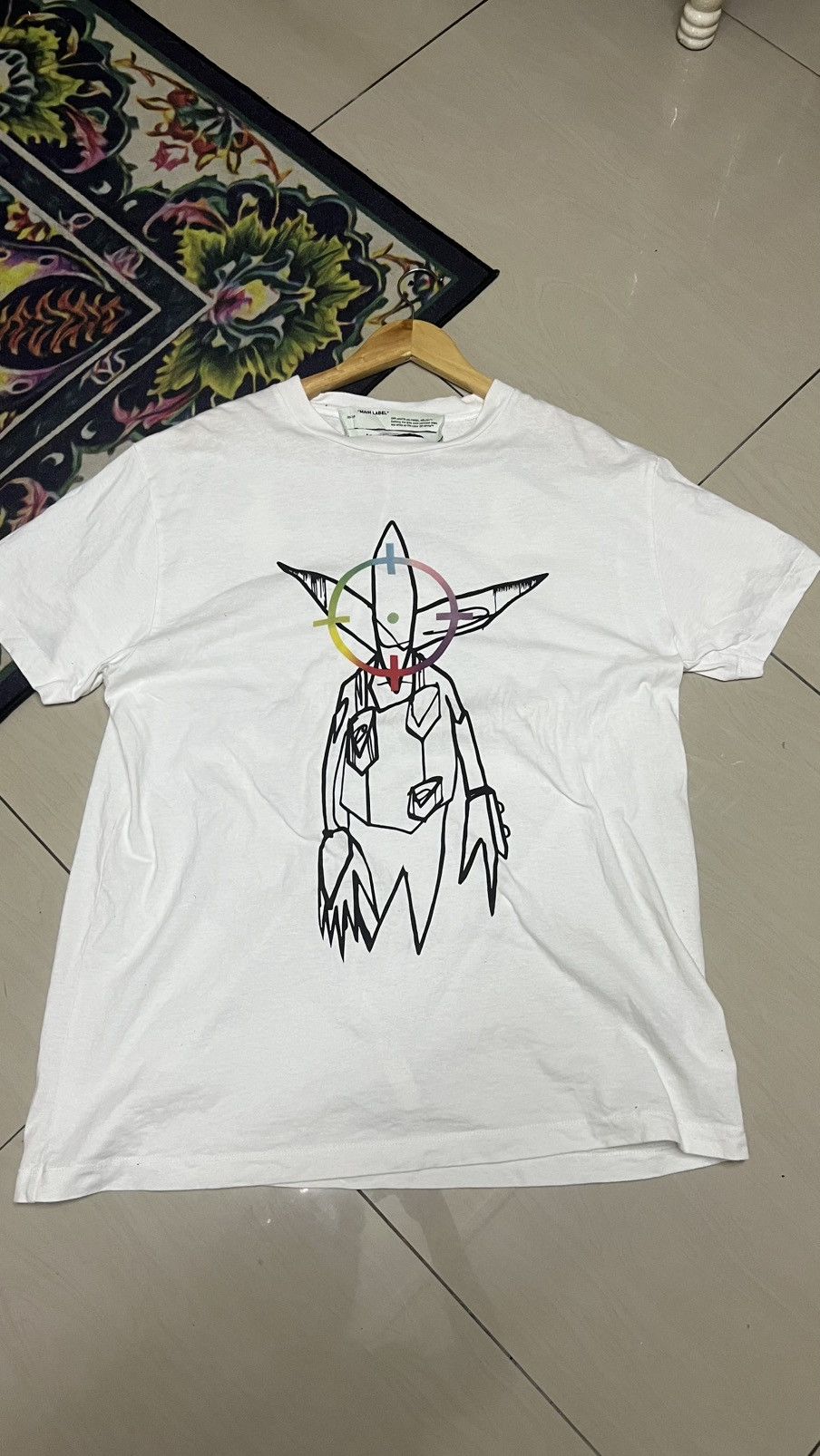 Futura × Off-White Off-White x Futura graffiti T-shirt Size US L / EU 52-54 / 3 - 1 Thumbnail