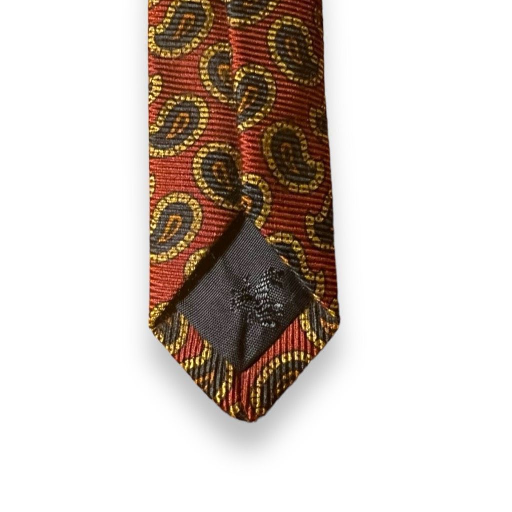 Brooks Brothers Red Paisley Brooks Brooks Brothers Neck Tie Handmade in Amer Size ONE SIZE - 5 Thumbnail