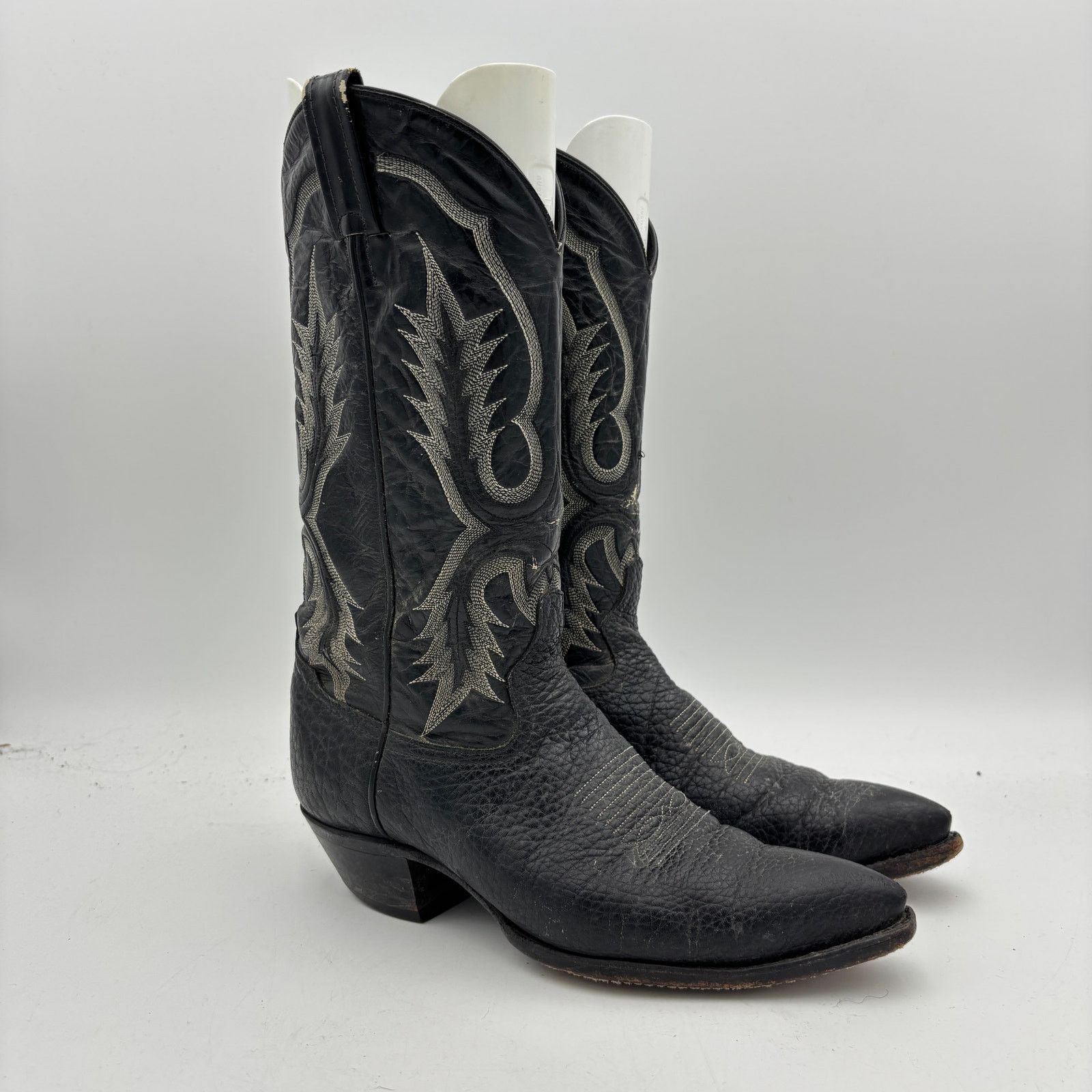 Vintage Tony Lama Thieves Market Boots Men's 8 D Cowboy