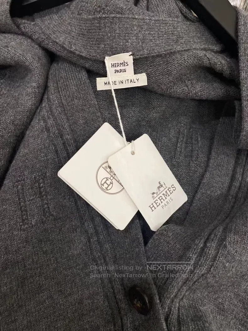 Hermes Hermes Classic unisex wool/cashmere cardigan Size XS / US 0-2 / IT 36-38 - 4 Thumbnail