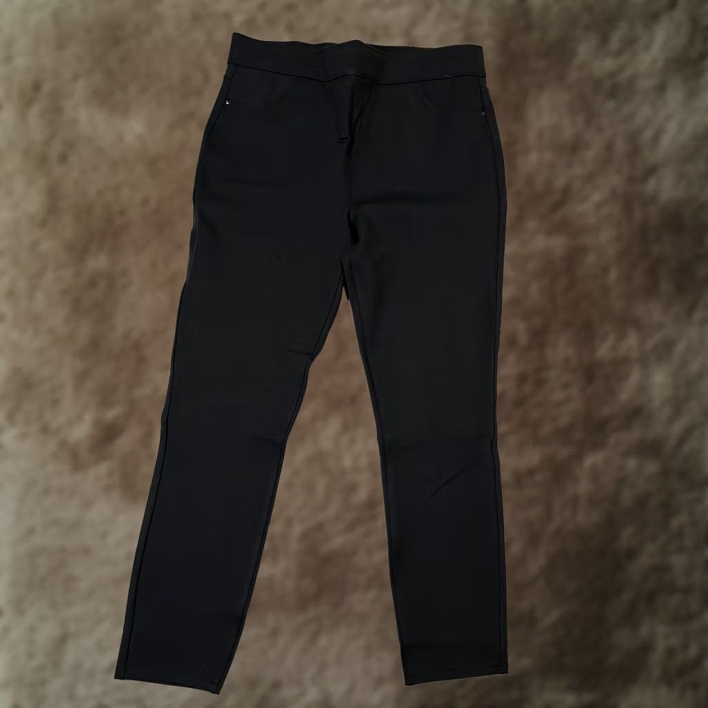 Spanx SPANX Ankle Skinny Pants Jeans XL Gray Women Slim High Rise Denim Back Pockets Logo 32in Waist 26in Inseam Size 40" / US 18 - 1 Thumbnail