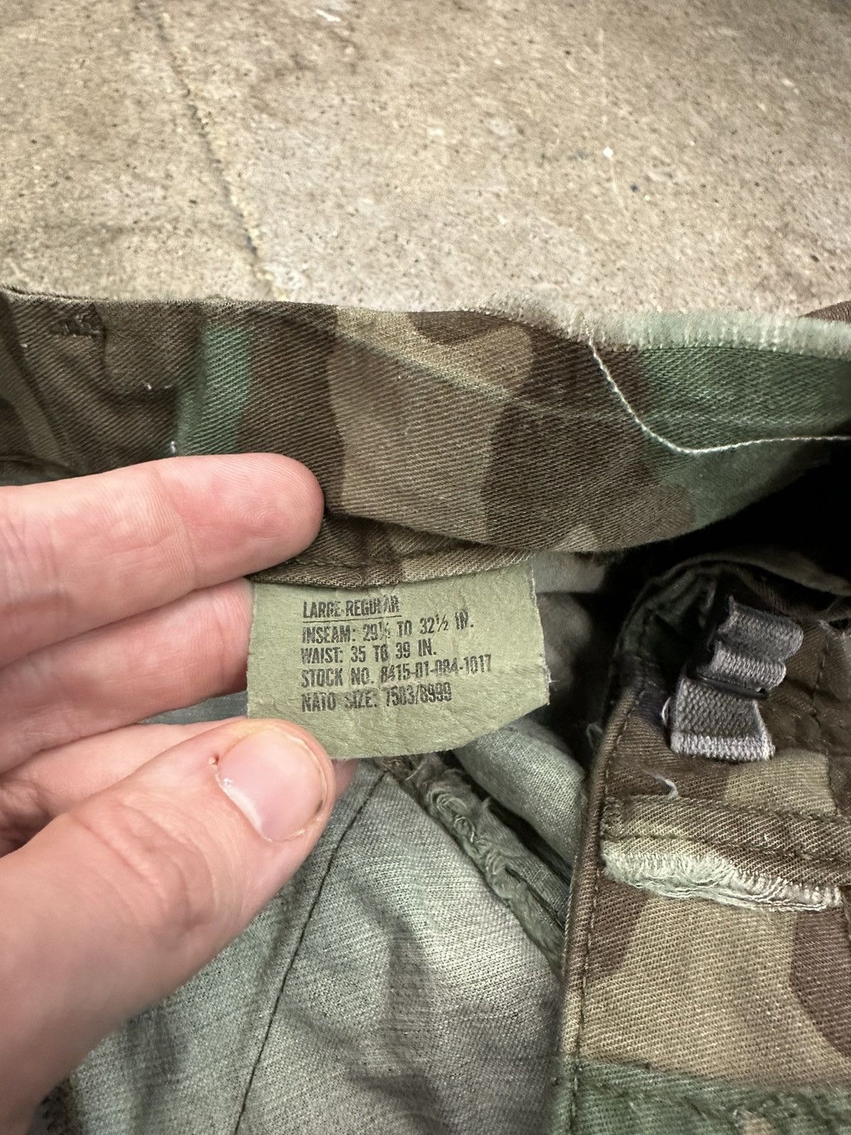 Vintage Vintage Cargo Camouflage Pants Size 40 Size US 40 / EU 56 - 3 Thumbnail