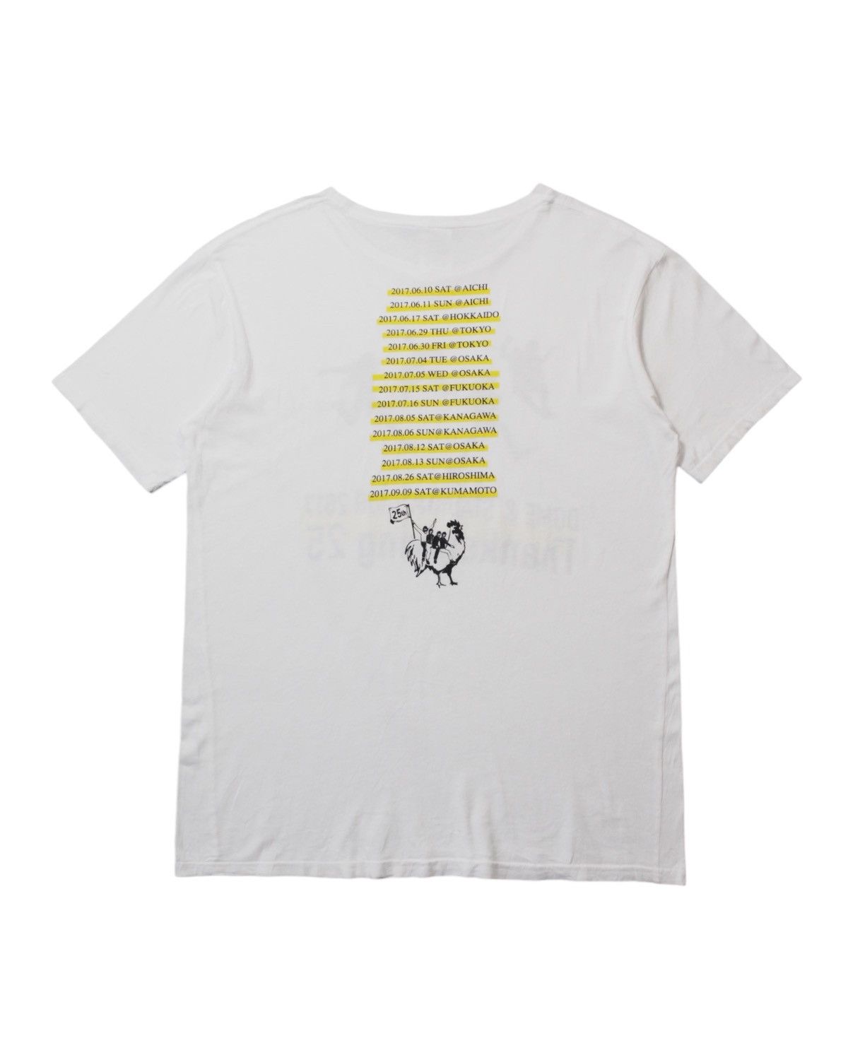 Band Tees MR.CHILDREN DOME&STADIUM TOUR 2017 THANKSGIVING 25 MERCH TEE Size US L / EU 52-54 / 3 - 2 Thumbnail