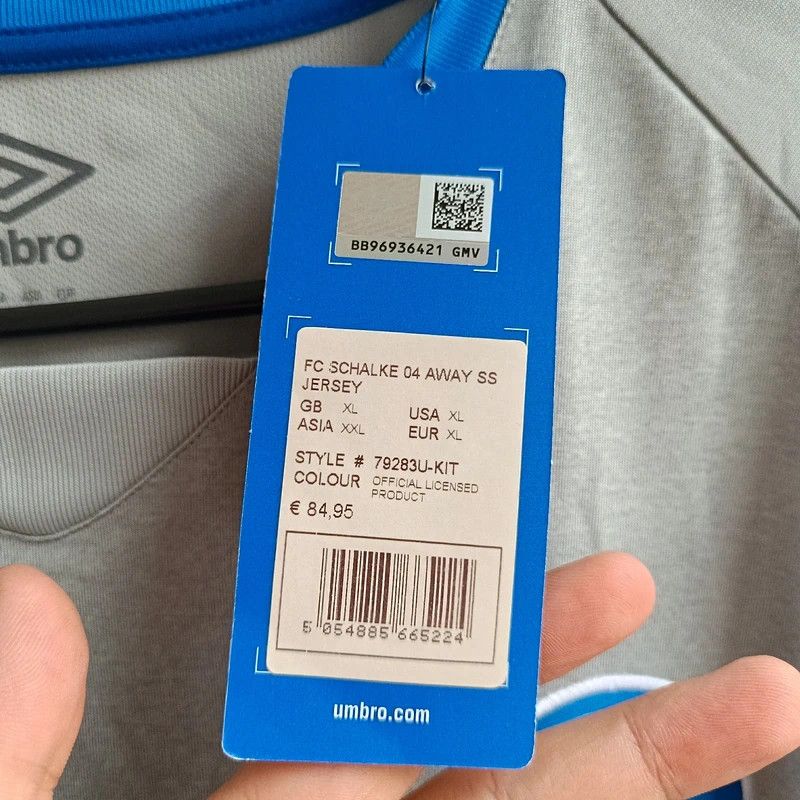 Umbro BNWT Schalke 04 2018/2019 Away Football Jersey XL Umbro Size US XL / EU 56 / 4 - 10 Thumbnail